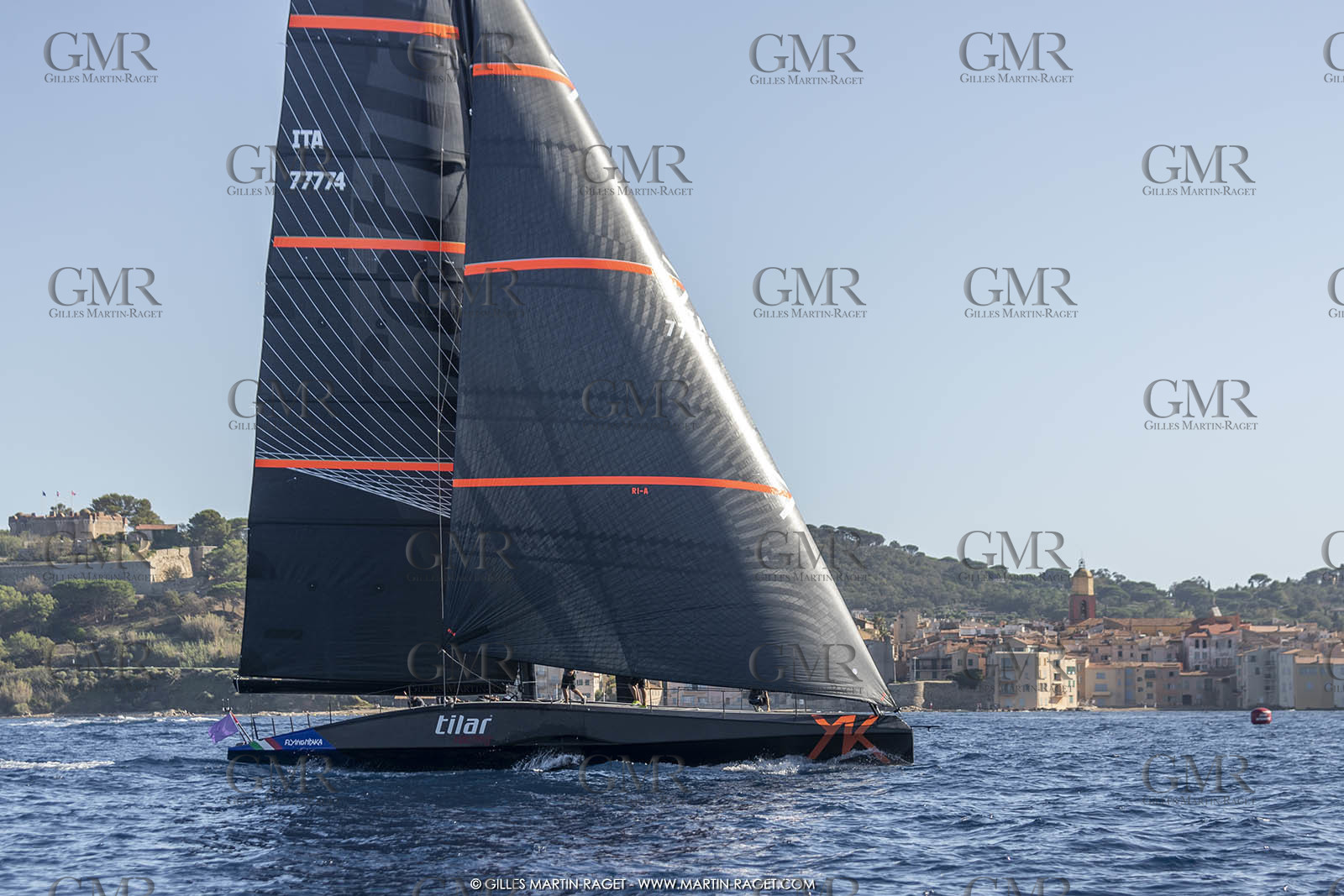 02 10 2022, Saint-Tropez (FRA,83), Voiles de Saint-Tropez 2022,  semaine des maxis, Race 1