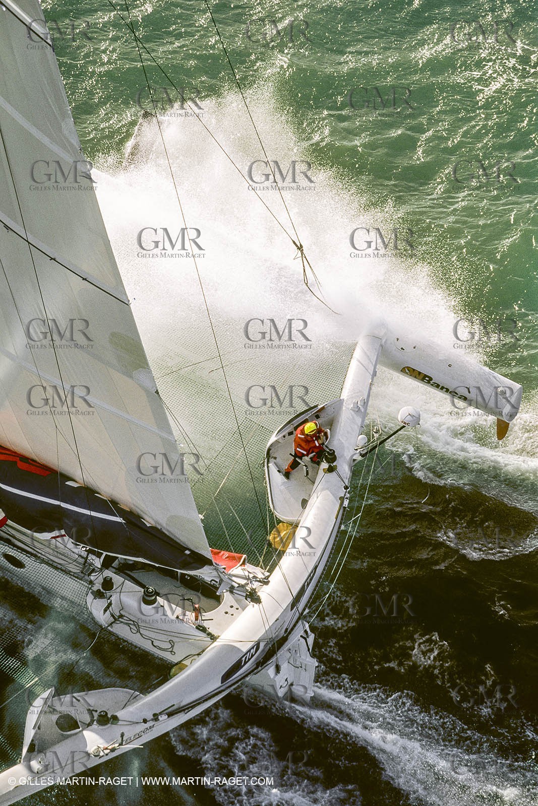 Yacht Racing, Multihull, ORMA 60, Giovani Soldini, Tim - Fila