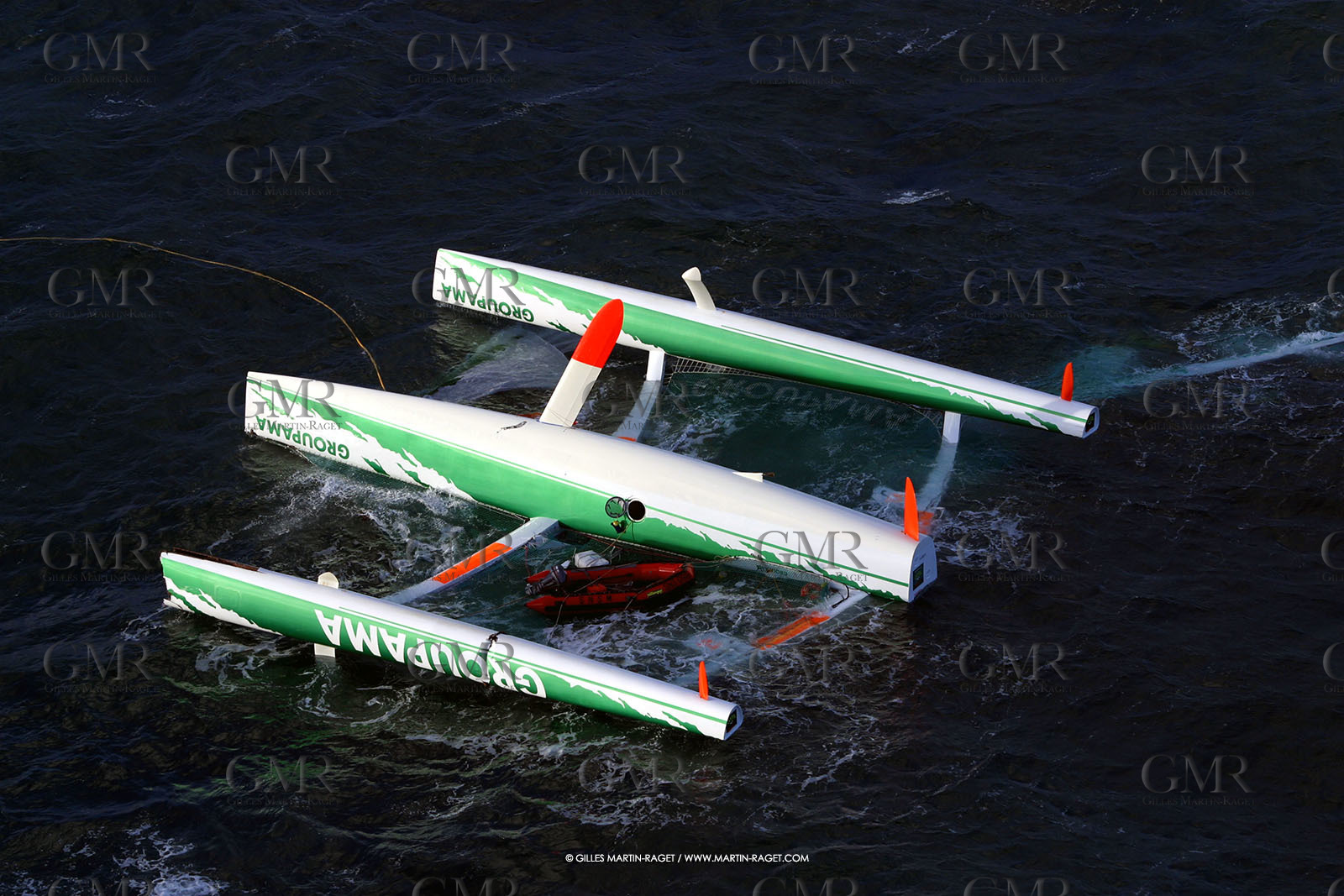 Route du Rhum 2002 - Saint Malo - ORMA 60' Trimarans - Back to dock