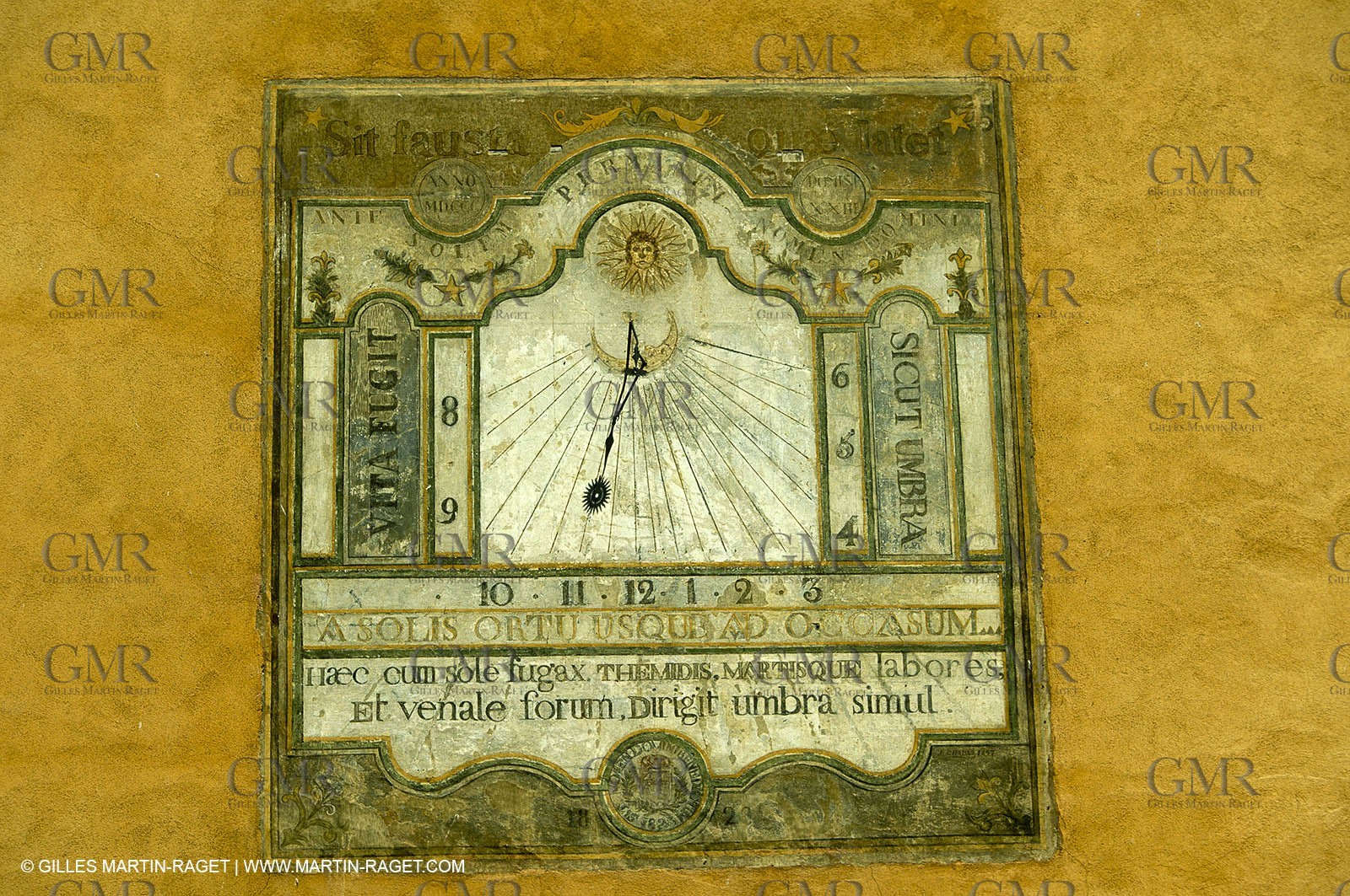 France - Southern Alps - Solar clocks