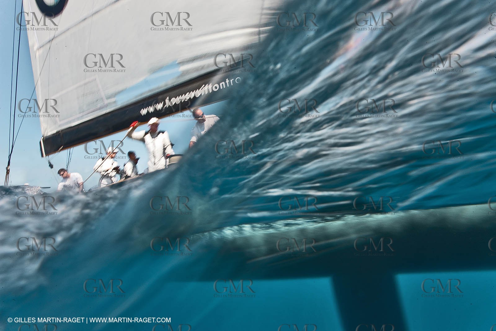 23 05 2010 - La Maddalena (ITA, Sardinia) Louis Vuitton Trophy - BMW ORACLE Racing - Racing Day 2