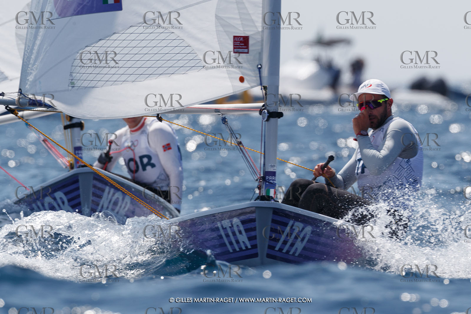 03 08 2024, Marseille (FRA), Paris 2024 Olympic Games, Sailing, Race Day 7