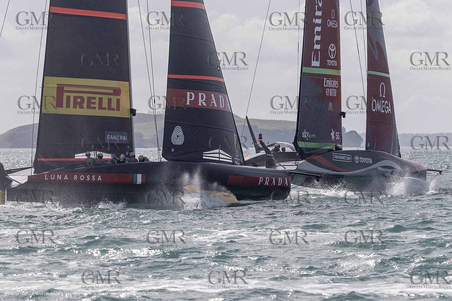 08 12 2020 - Auckland (NZL) - 36th America's Cup - Practice Sessions - Day 1