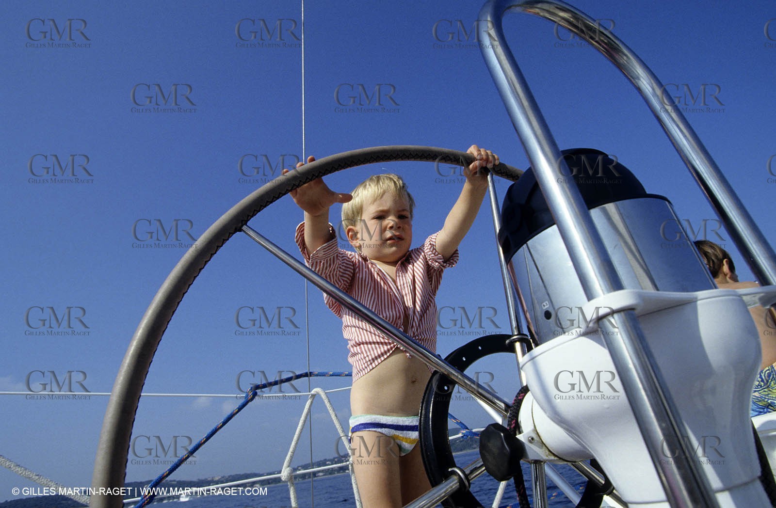 Sail - Cruising - People - Helm