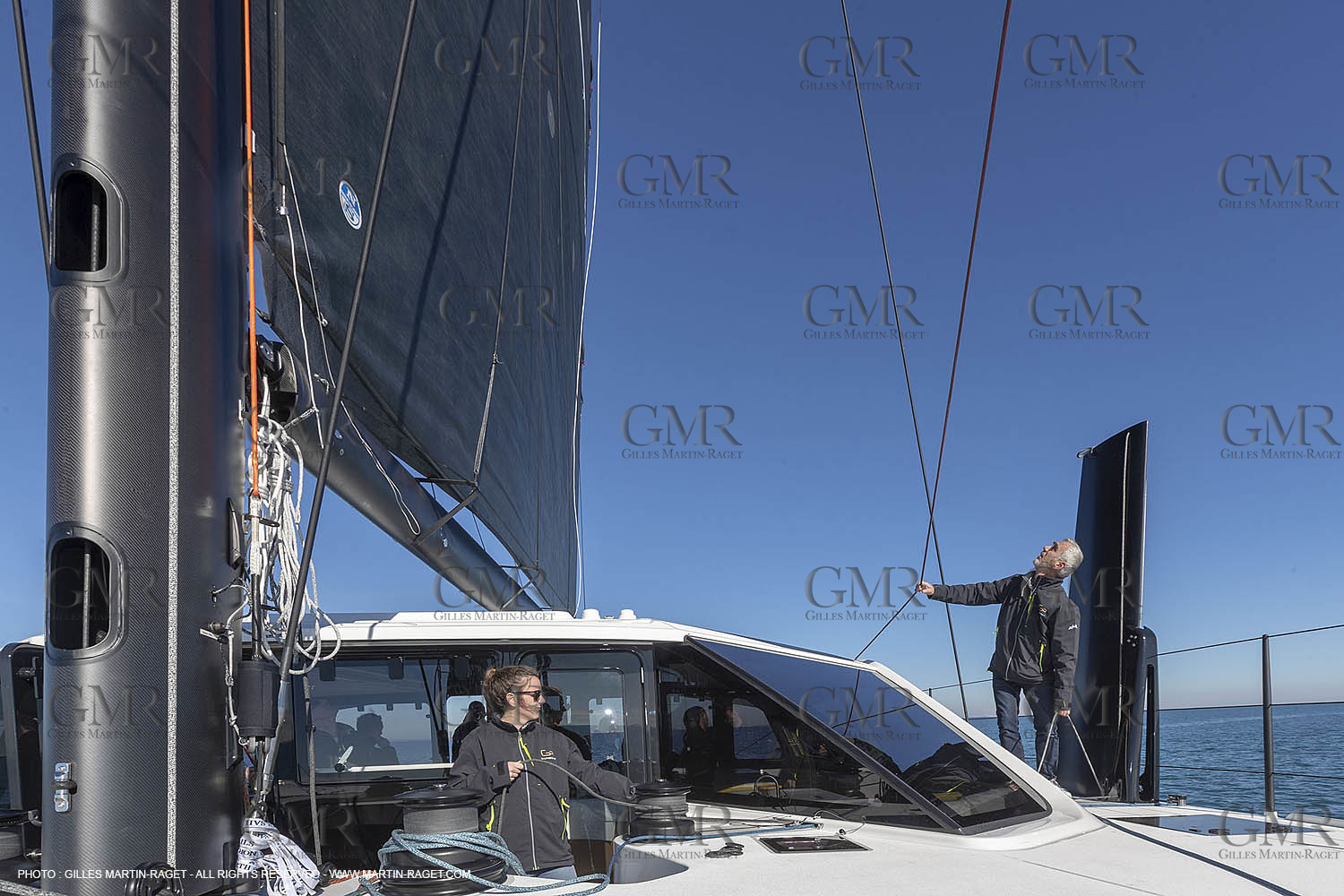 05 02 2019, La Grande Motte (FRA,34), Gunboat 68 sail testing  2