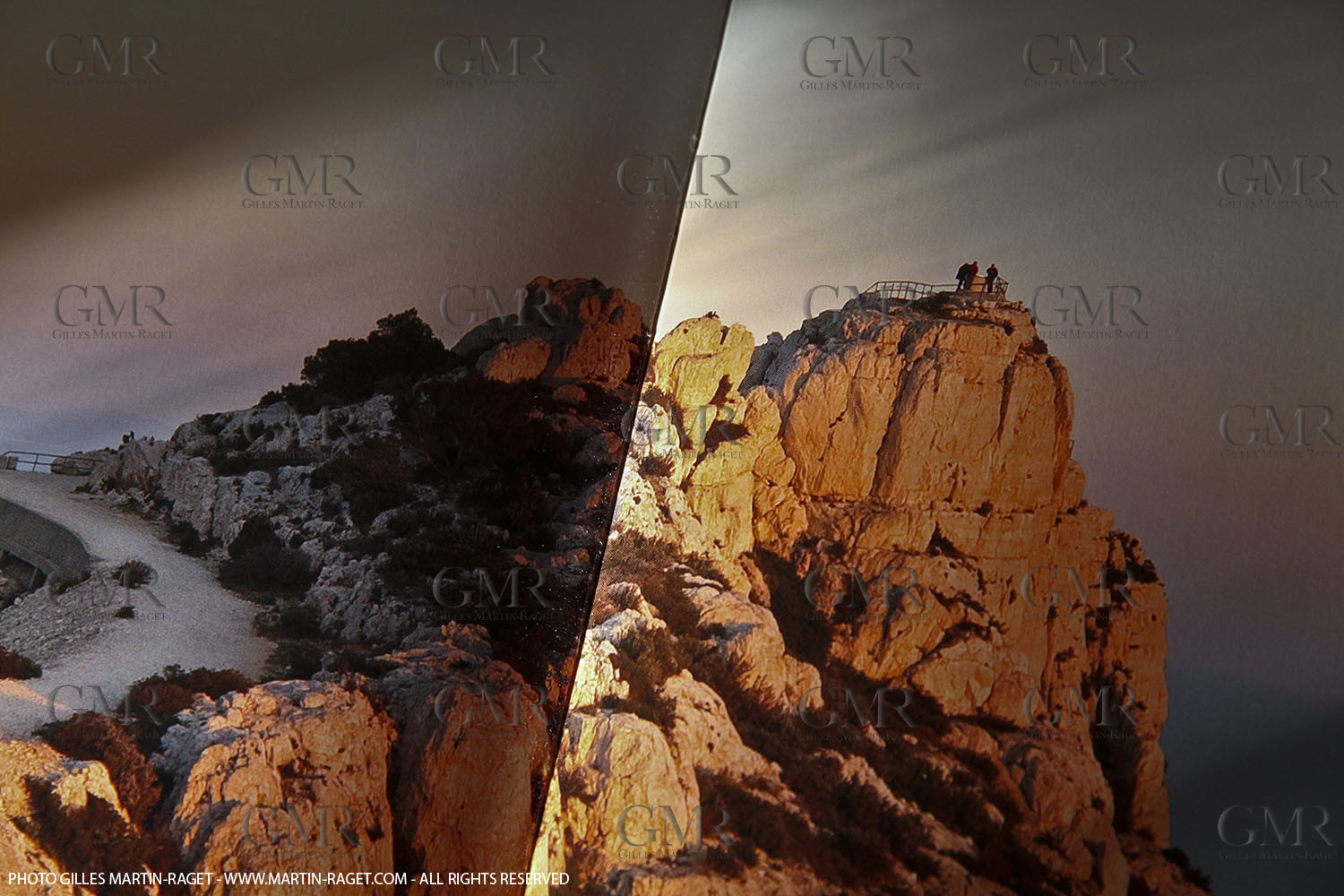 09 11 2010 - Marseille (FRA,13) - Photos odf the book Calanques, Si proches, si lointaines, Ed. Cres, Words by Juliette Lembot, Photos by Gilles Martin-Raget