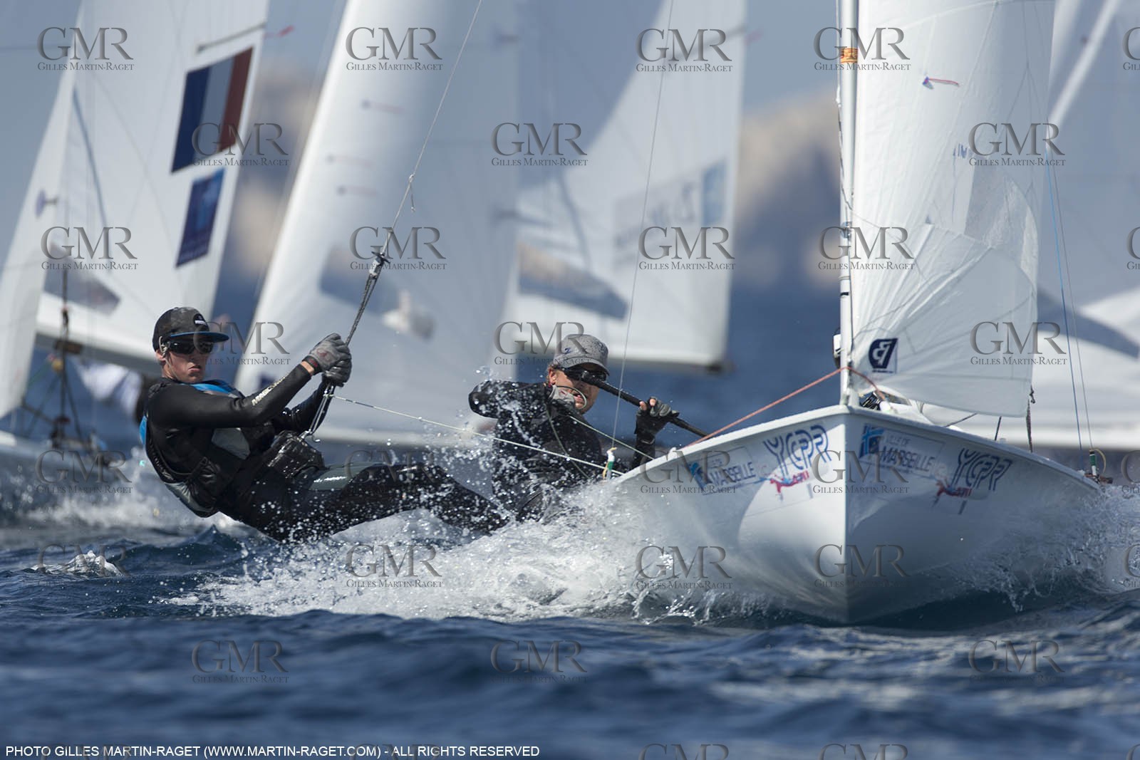 12 04 2015, Marseille (FRA), Yachting Club de la Pointe Rouge - Coupe Internationale de Printemps des 470, Final Day