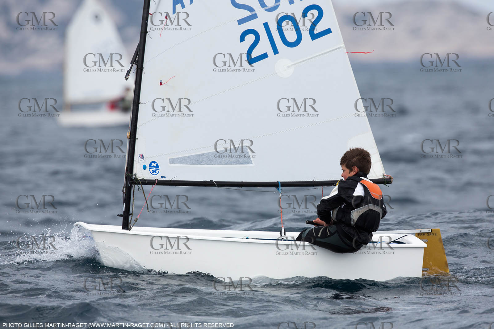 15 04 2016, Marseille (FRA,13), SNIM Dériveurs, Coupe Internationale de Printemps Optimist, Final Day