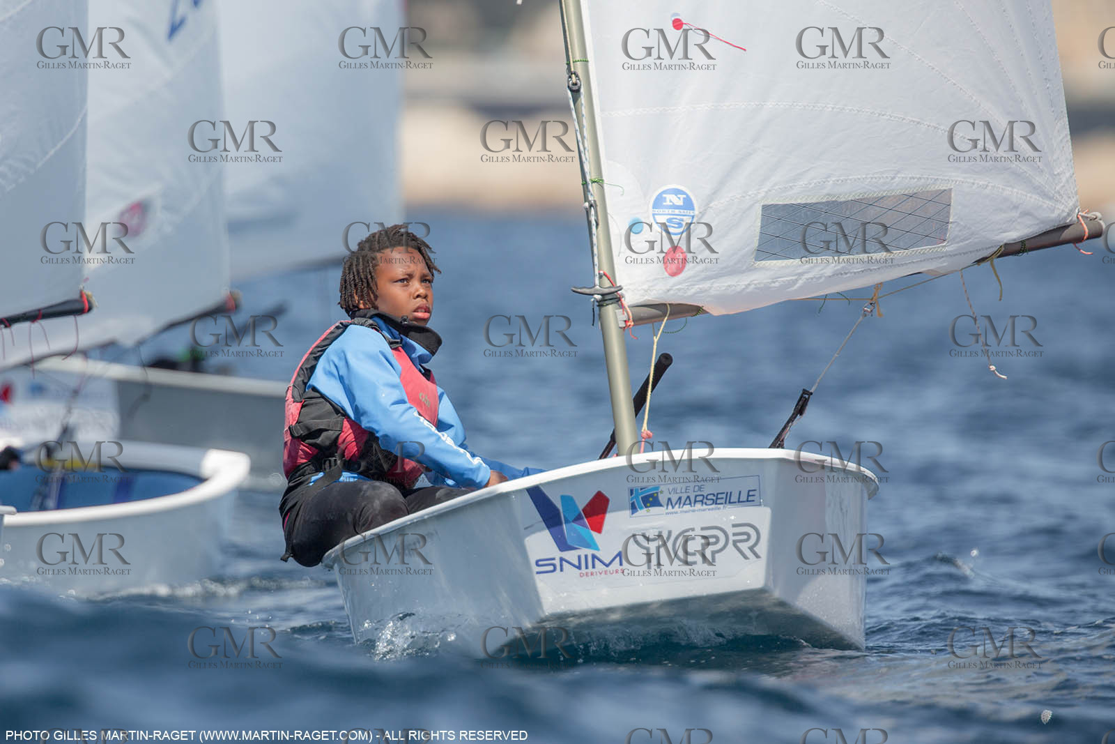 14 04 2016, Marseille (FRA,13), SNIM Dériveurs, Coupe Internationale de Printemps Optimist, Day 4