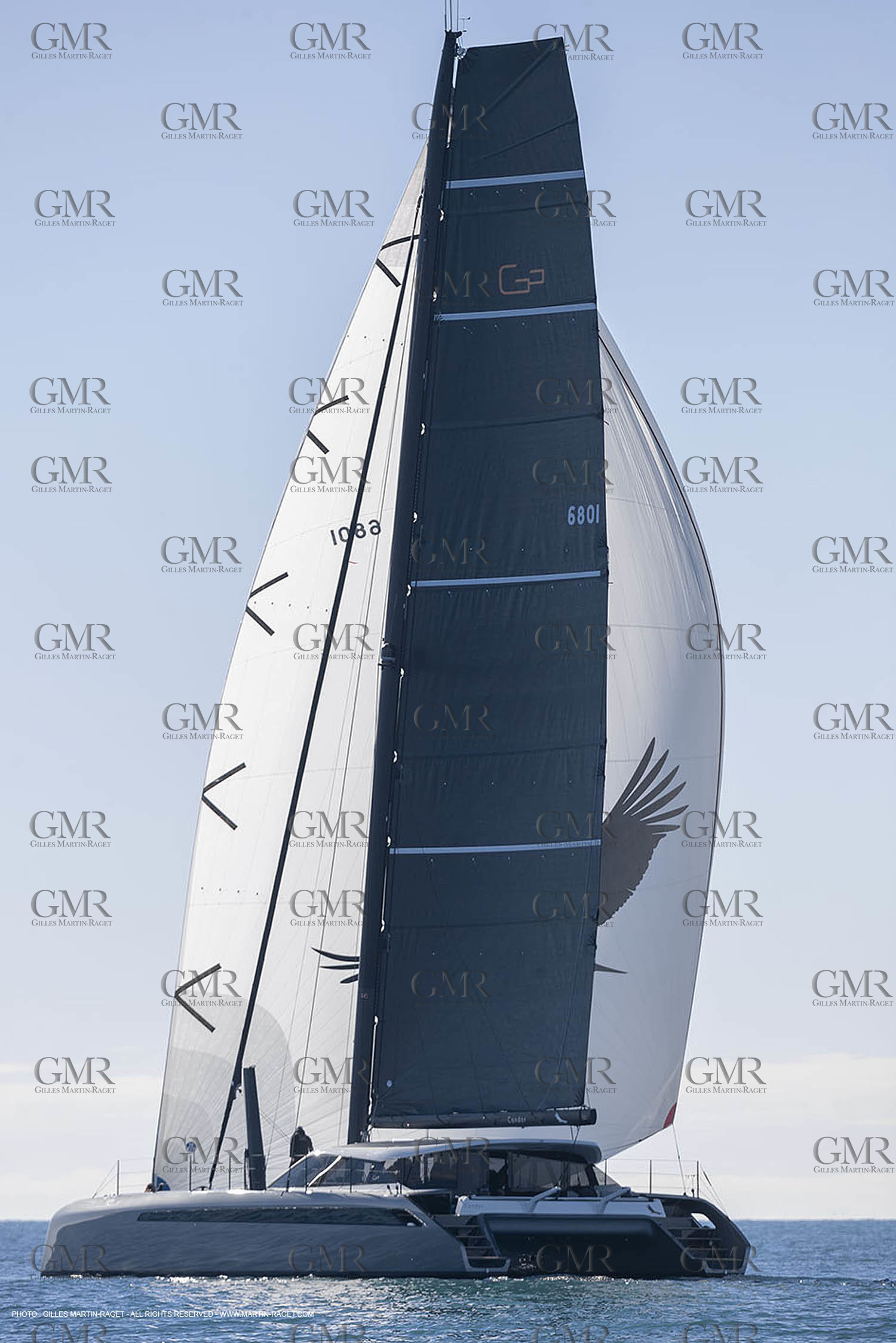05 02 2019, La Grande Motte (FRA,34), Gunboat 68 sail testing  2