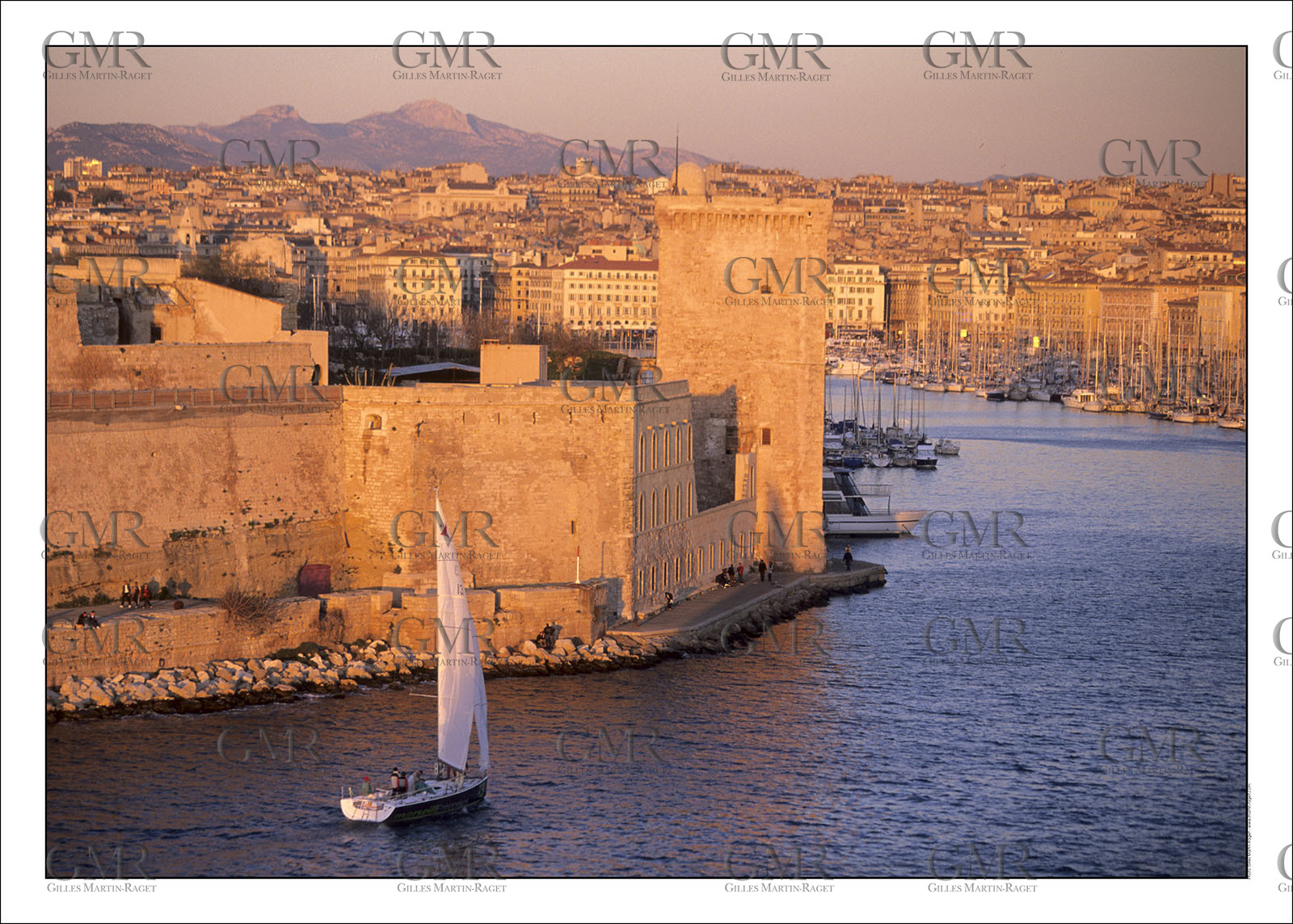 Marseilles - Historical port entrance
