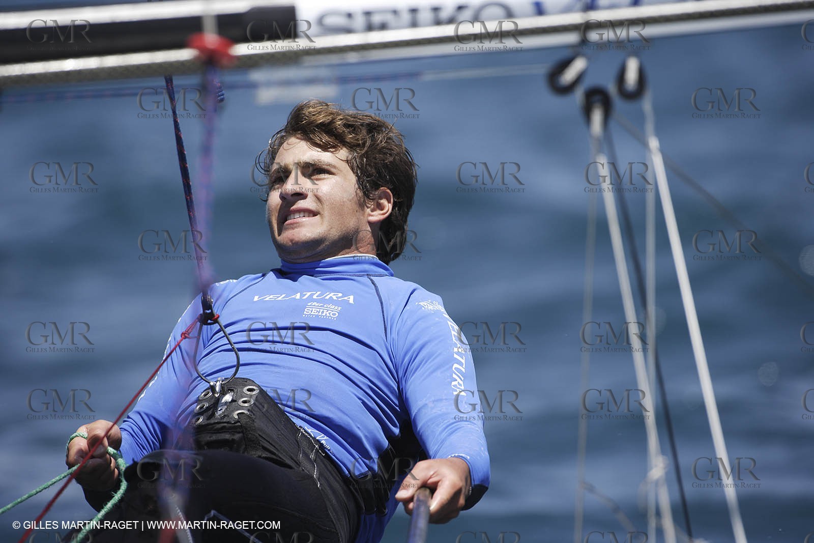 10-07-07 - ISAF SAILING WORLD CHAMPIONSHIPS - CASCAIS 2007 - DAY 7 - 49er -  FRANCE - Morgan Lagravière   Stephane Chrsitidis