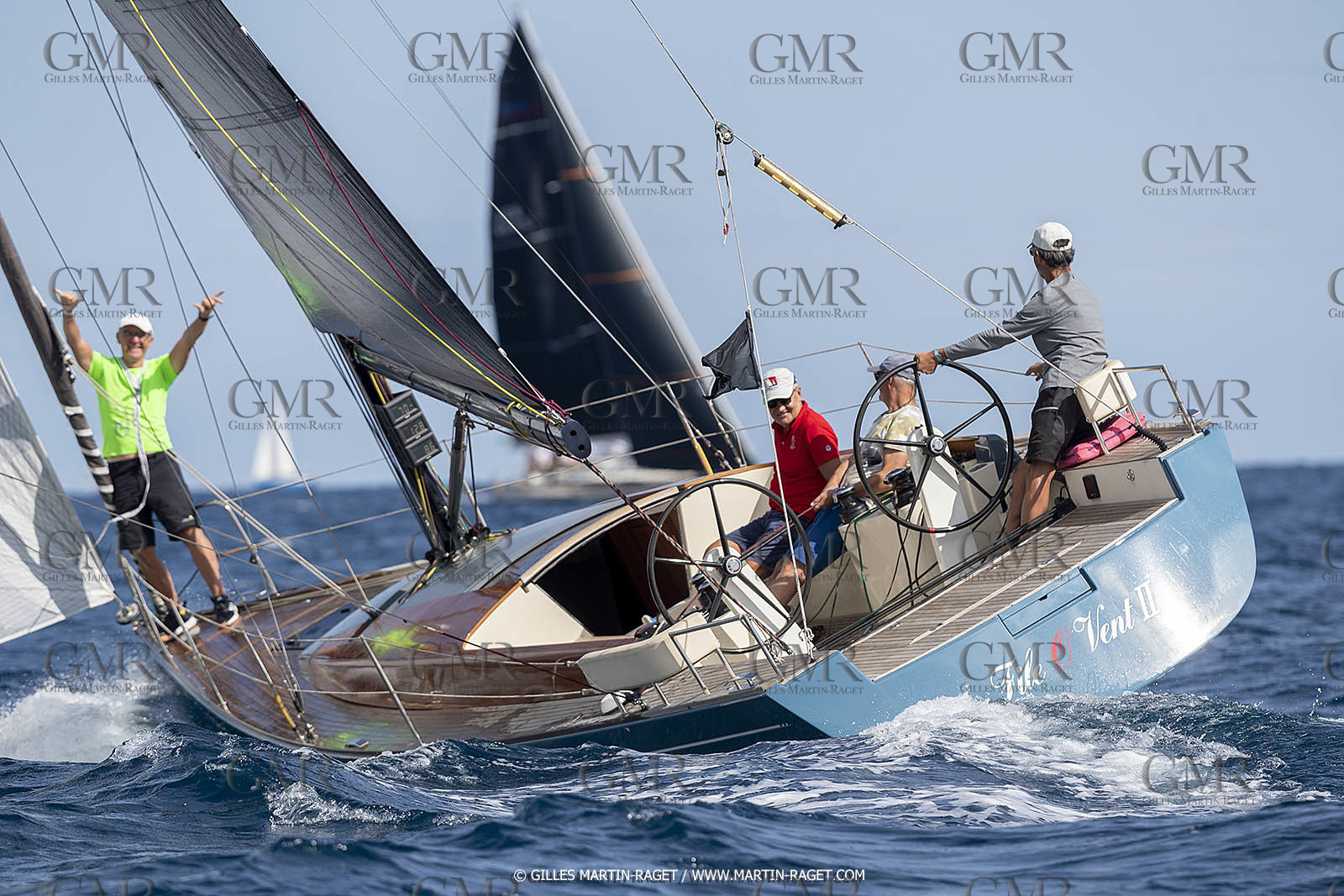 25 09 2022, Saint-Tropez (FRA, 83), Les Voiles de Saint-Tropez 2022, Arrivée des bateaux et de la Coupe d'Automne du Yacht Club de France