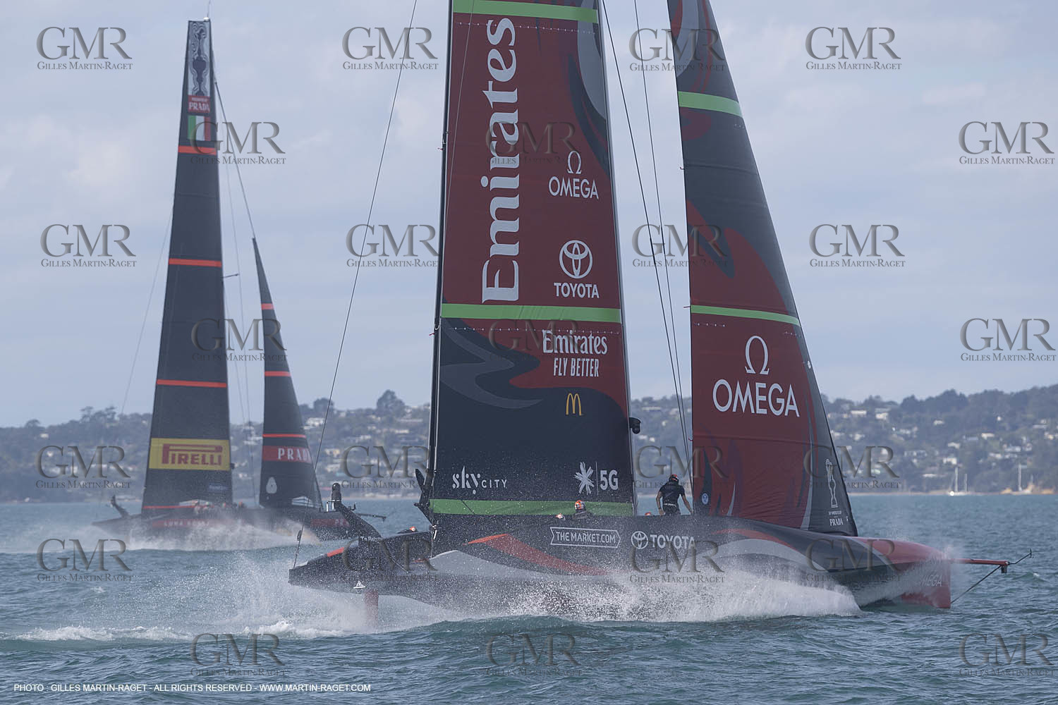 08 12 2020 - Auckland (NZL) - 36th America's Cup - Practice Sessions - Day 1