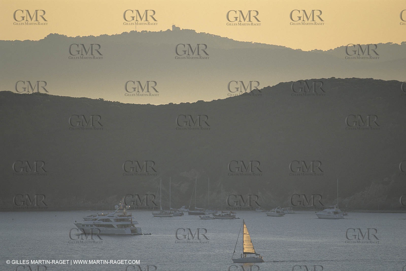 France, Provence, Iles d'Hyères, Port Cros