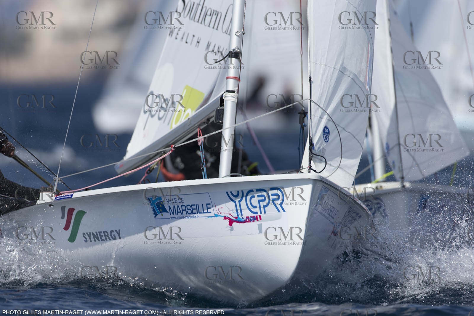 12 04 2015, Marseille (FRA), Yachting Club de la Pointe Rouge - Coupe Internationale de Printemps des 470, Final Day
