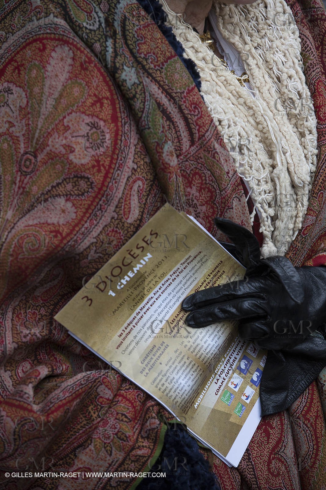 13 01 2012 - Marseille (FRA,13), Opening week-end for MP 2013, European capital of Culture, Traditional costumes from Provence