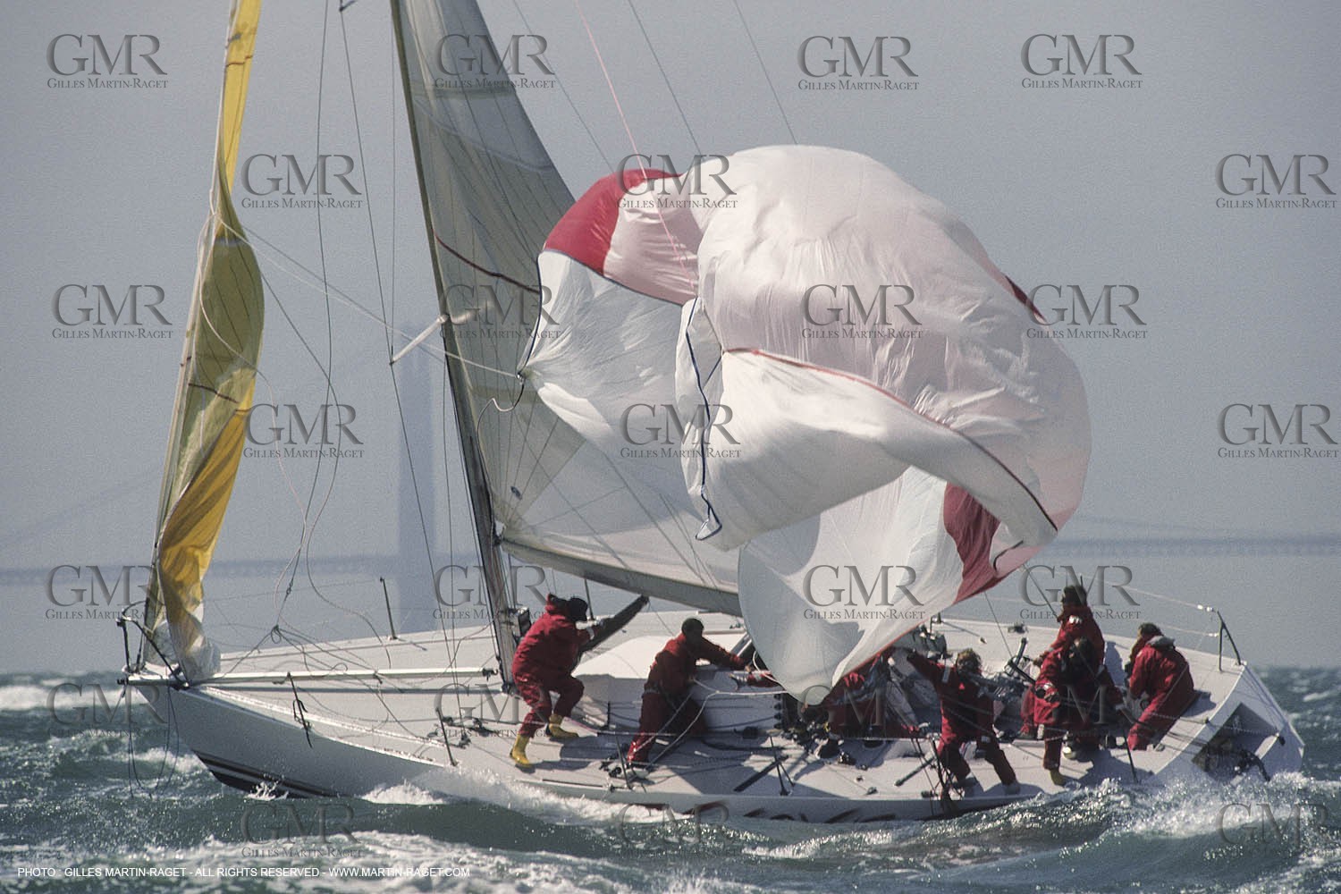 Sailing, Yacht Racing, One Ton Cup 1987, San Francisco (USA, CA)