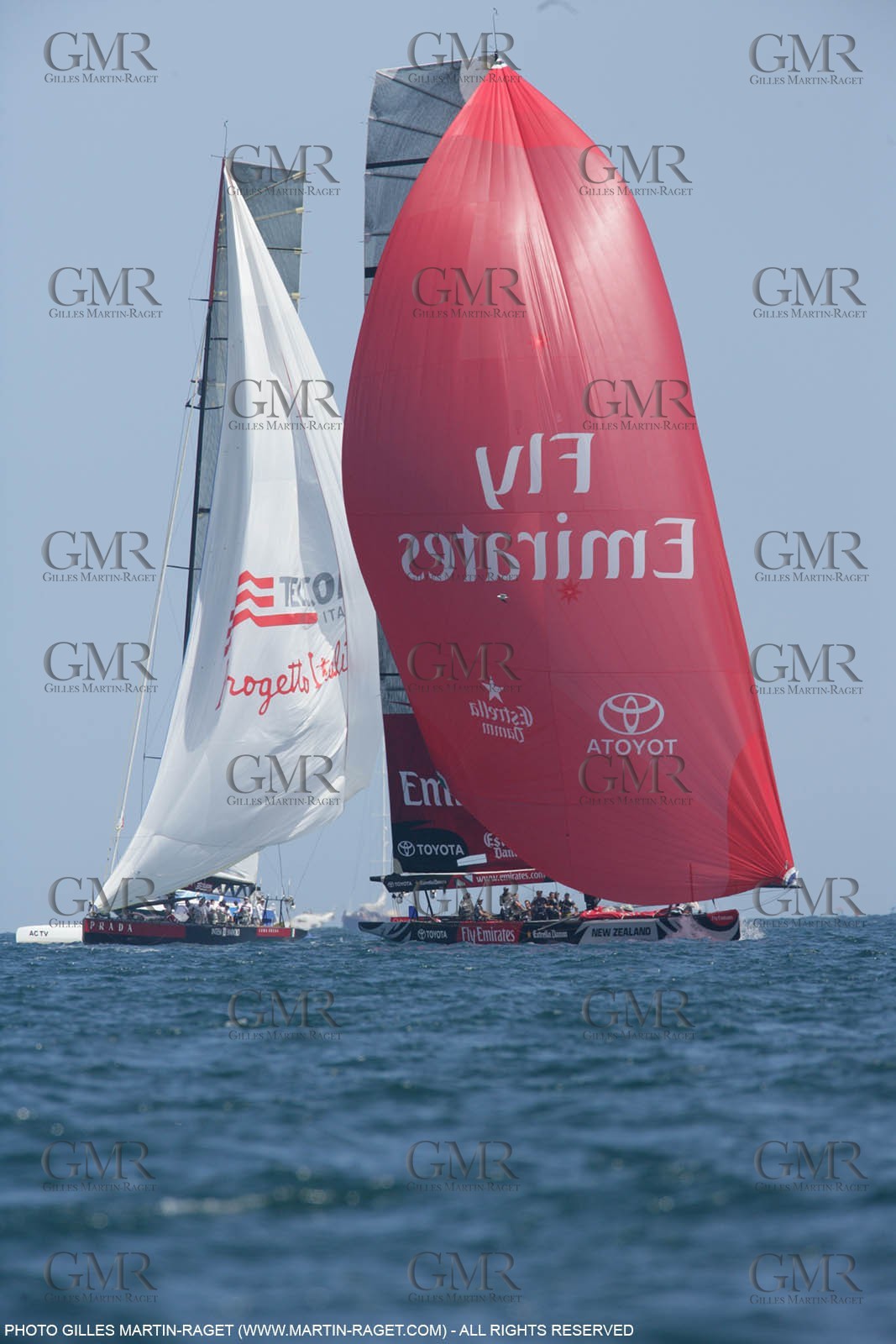 03 06 2007-Valencia (Spain)- 32nd America's Cup - Louis Vuitton Cup Final - Day3
