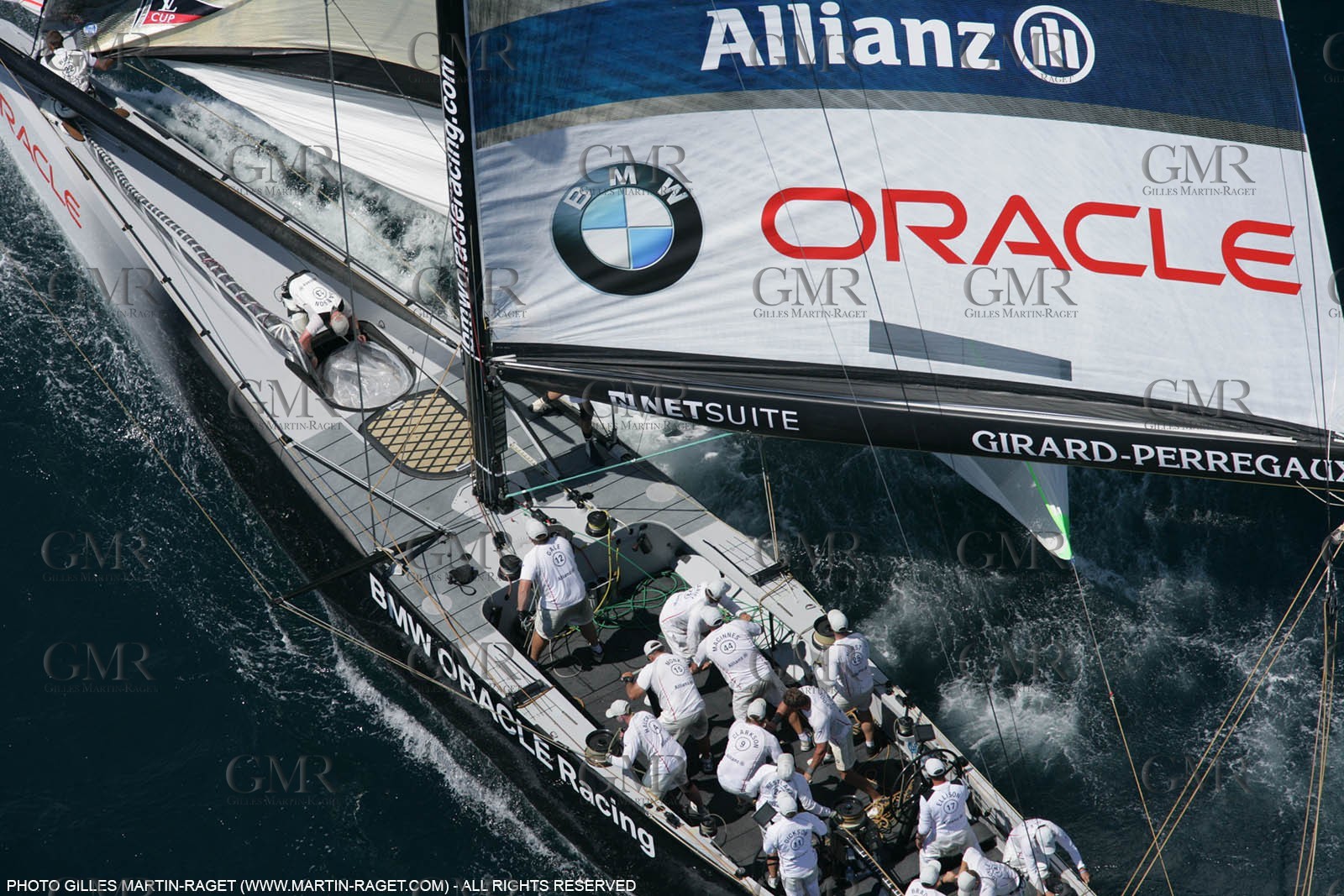 09 05 2007-Valencia (Spain)- 32nd America's Cup - Louis Vuitton Cup - RR2 - Day 11 - BMW ORACLE Racing