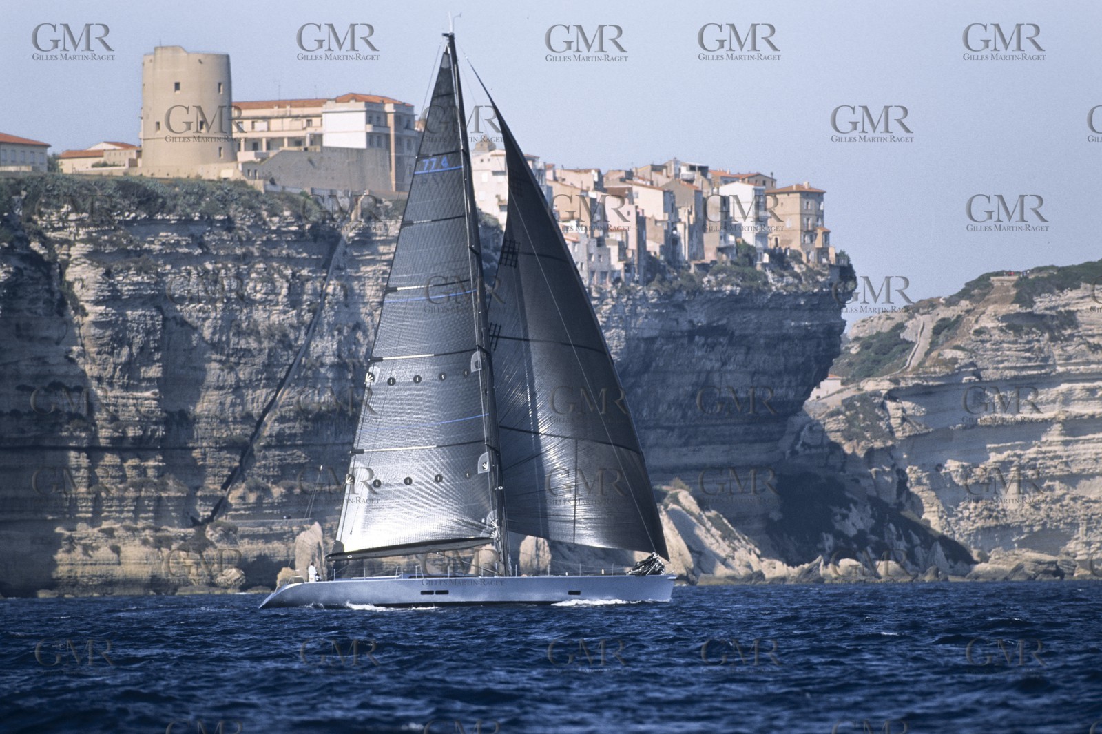 France, Corsica, Bonifacio Straight