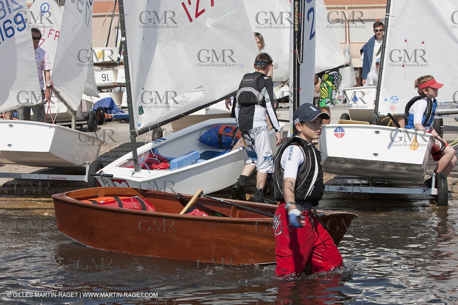 24 05 2010 - Hyères (FRA,83) - wooden optimist