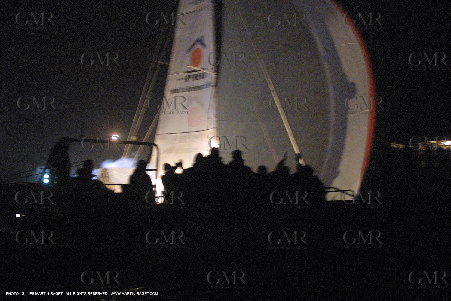 Vendée Globe 2000 - Arrival - Michel Desjoyeaux - Winner