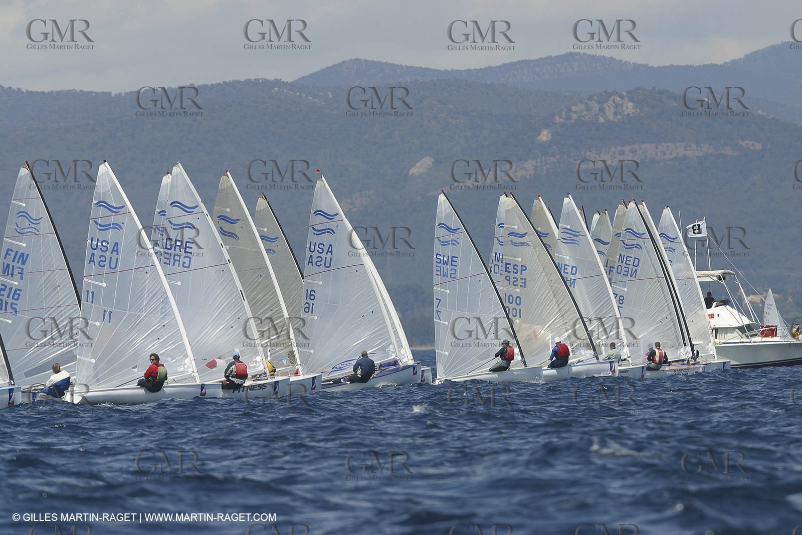 2003 Hyeres Sailing Week (SOF) - Finn