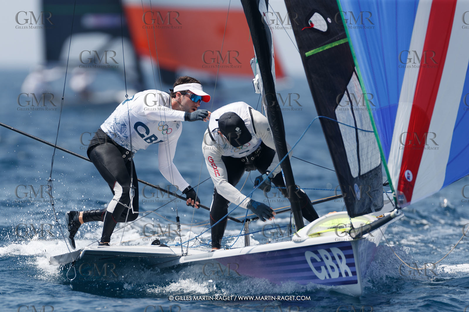 02 08 2024, Marseille (FRA), Paris 2024 Olympic Games, Sailing, Race Day 5,