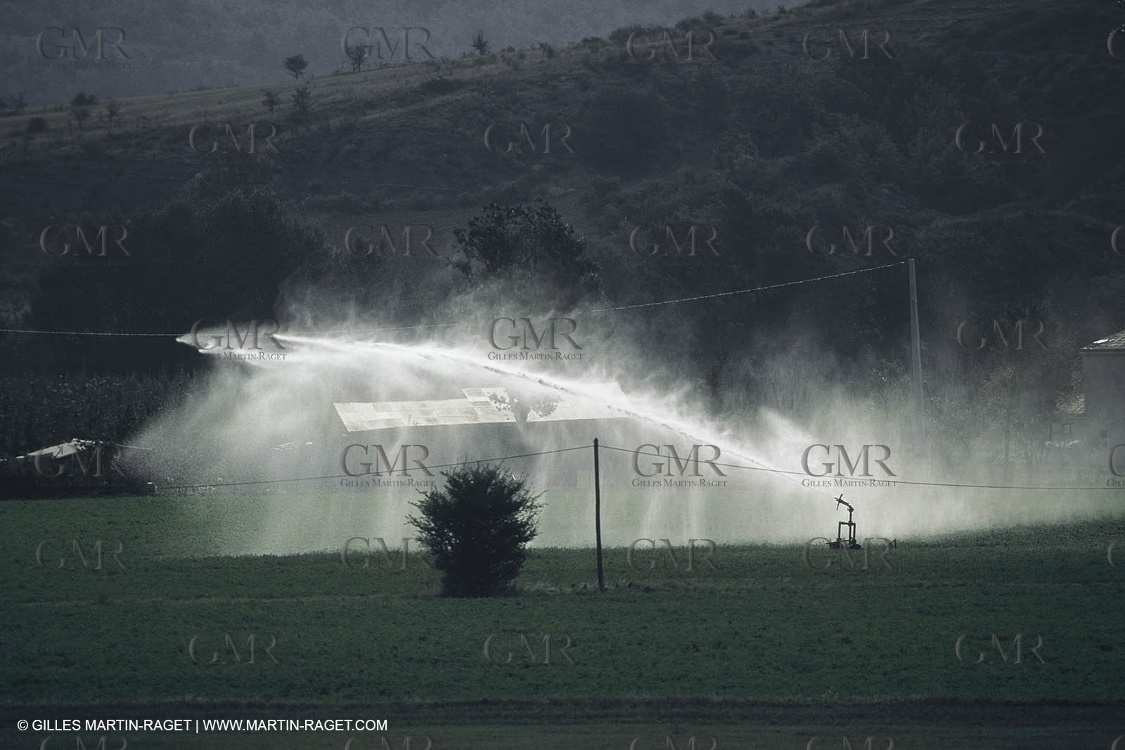 France, Provence, Haute Provence, Val de Durance, Durance river valley