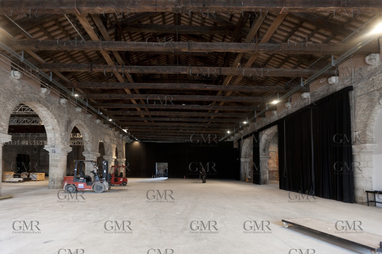 20 02 2012 - Venezia (ITA) - 34th America'sCup - Venezia 2012 America's Cup World Series - The Arsenale where the AC45 moorings, public village, media center and Club 45 will be located