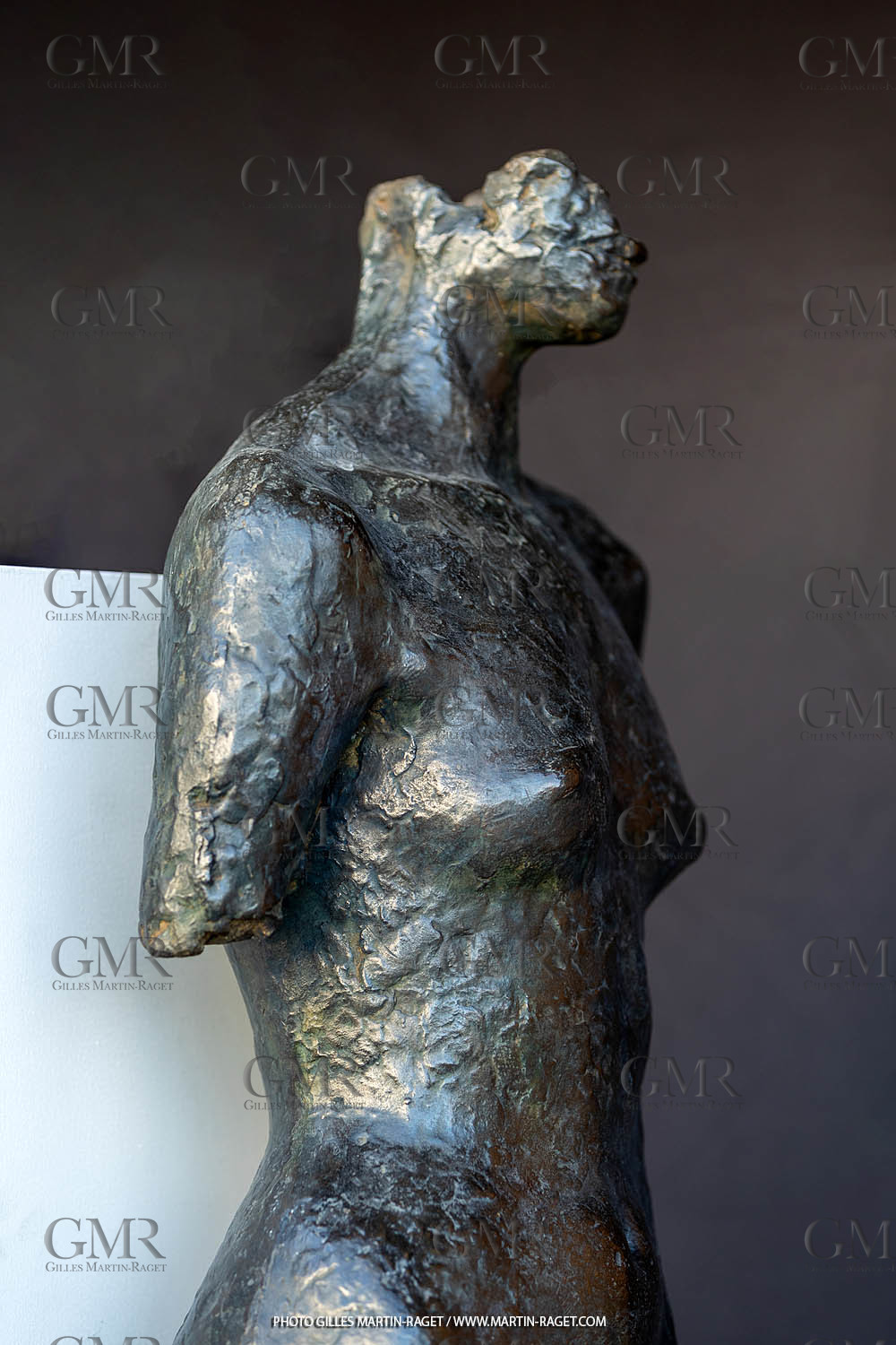 05 01 2023, Arles (FRA, 13), Oeuvre de Germaine Richier, Torse II, 1941, Epreuve d'exposition