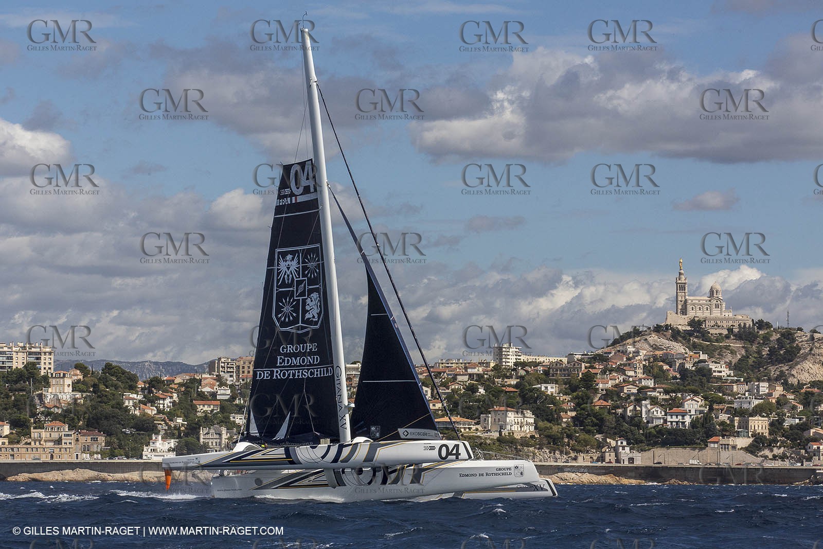 24 09 2012 - Marseille (FRA,13) - Match race France 2012 - Arrivée des MOD 70 du  Tour de l'Europe