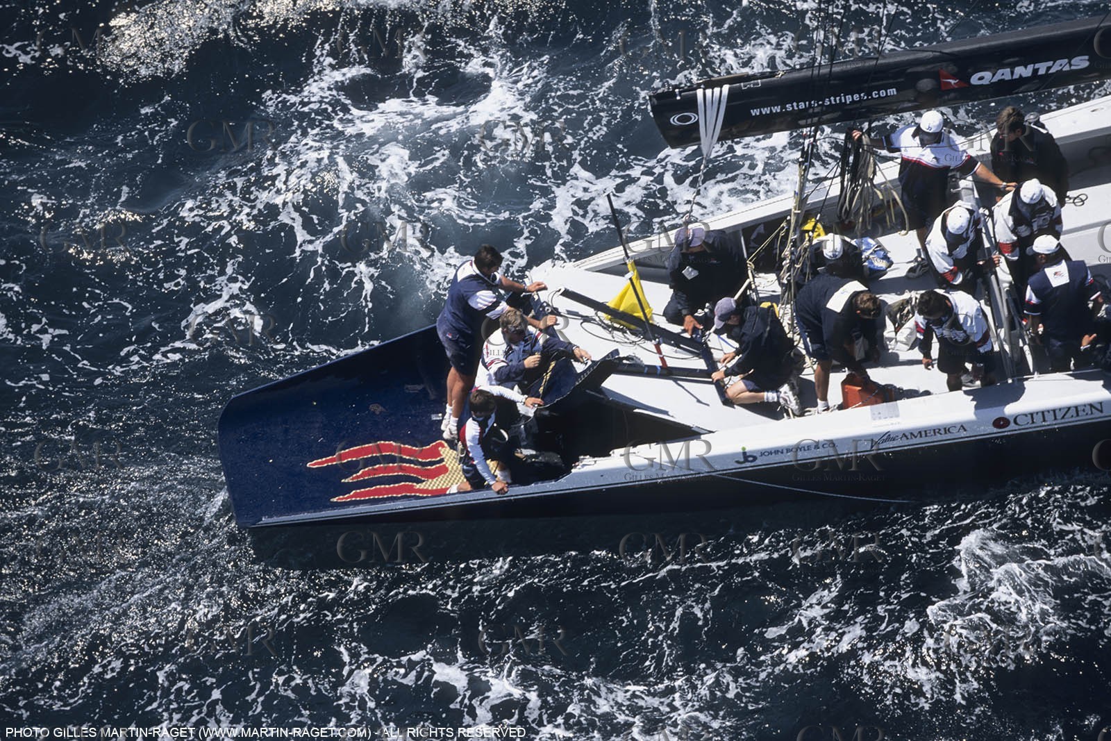 Sailing, Yacht Racing, America's Cup XXX, Auckland (NZL), 2000, Stars and Stripes