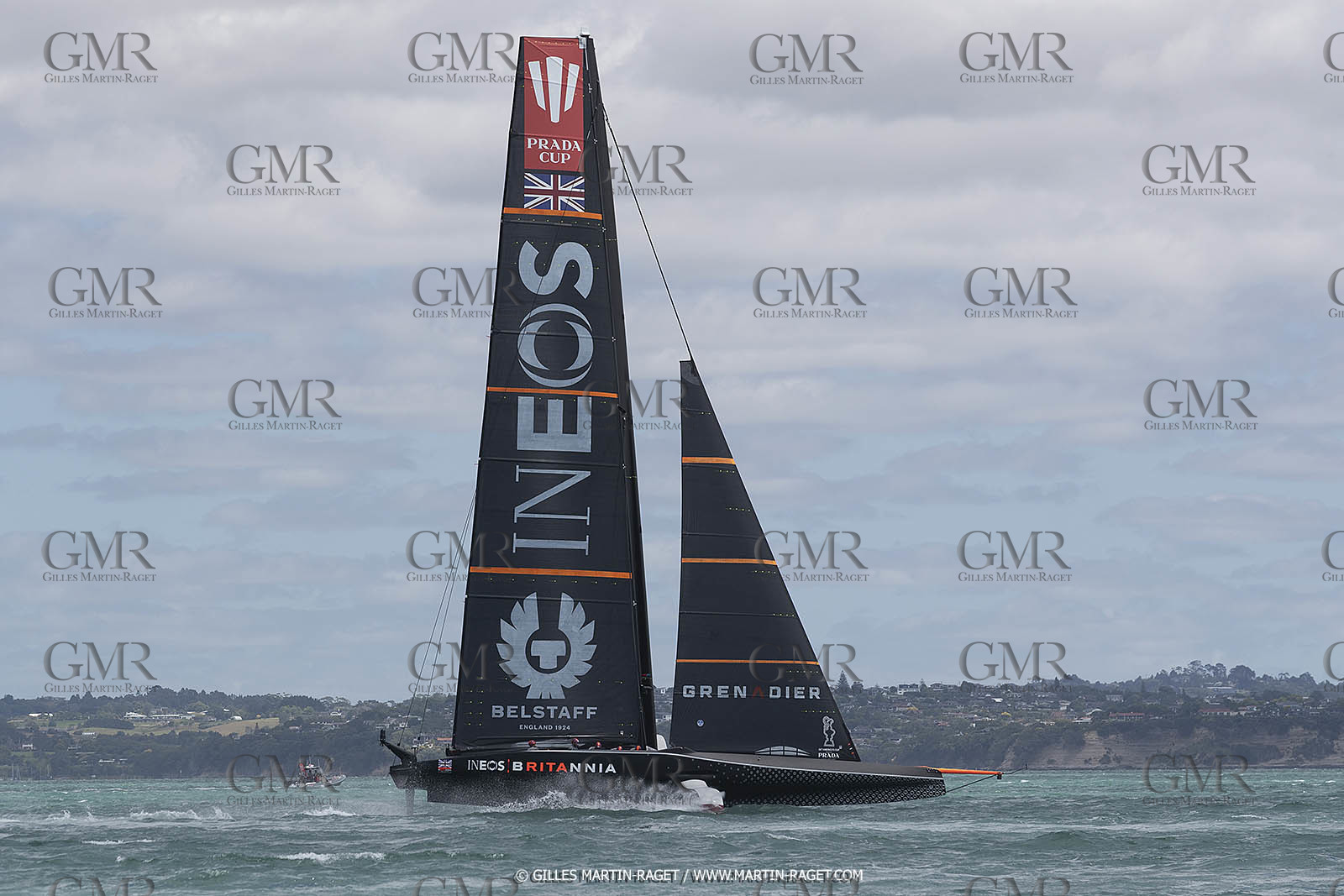 11 01 2021, Auckland (NZL), 36th America's Cup, Practice Racing