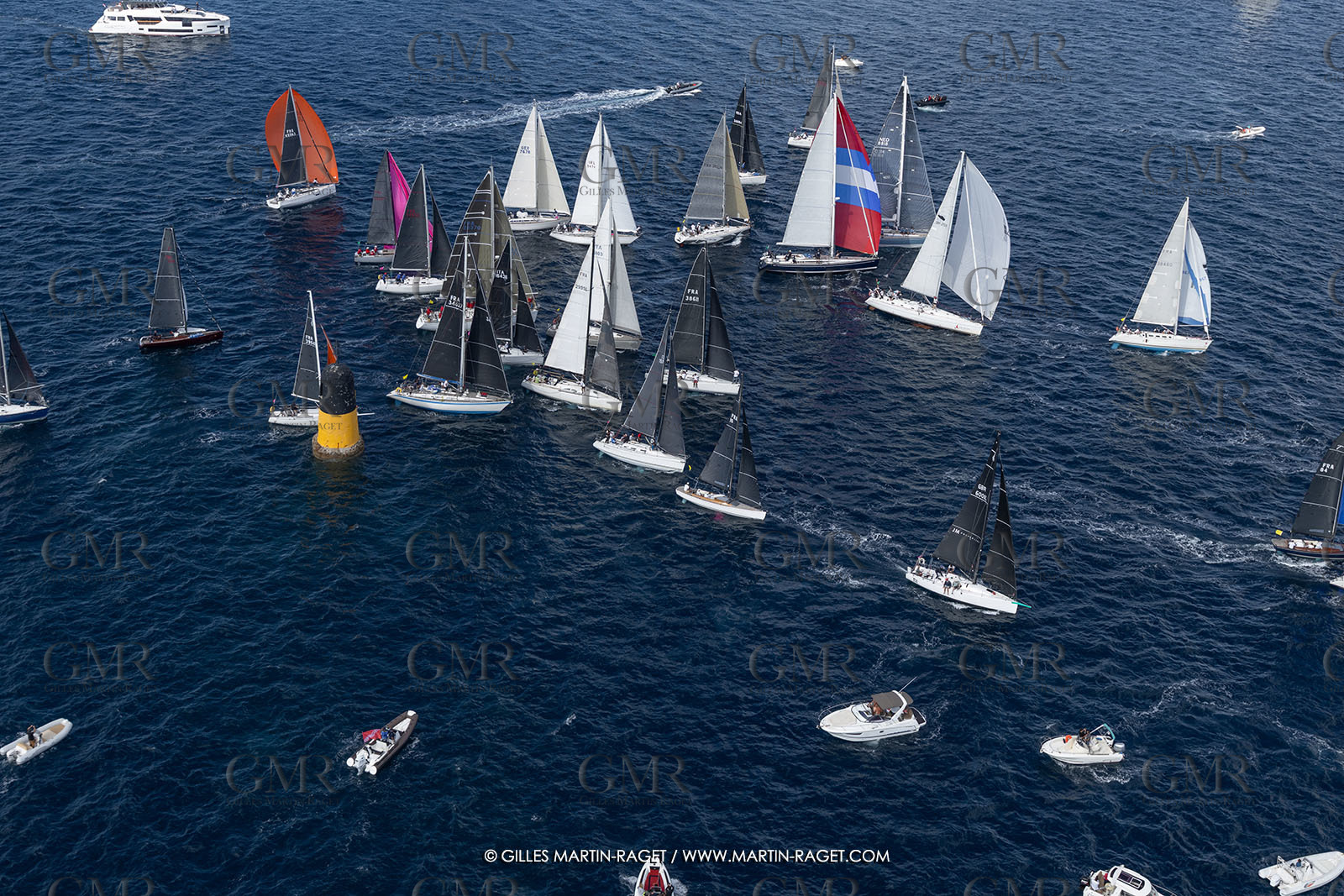 04 10 2025, Saint-Tropez (FRA), Les VoIles de Saint-Tropez 2025, Race Day 6