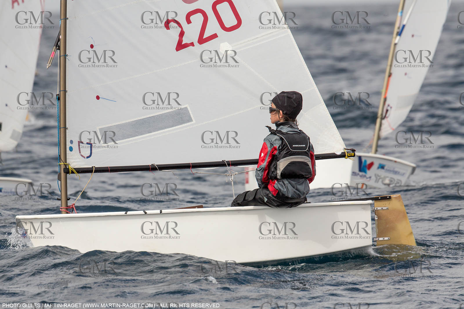 15 04 2016, Marseille (FRA,13), SNIM Dériveurs, Coupe Internationale de Printemps Optimist, Final Day