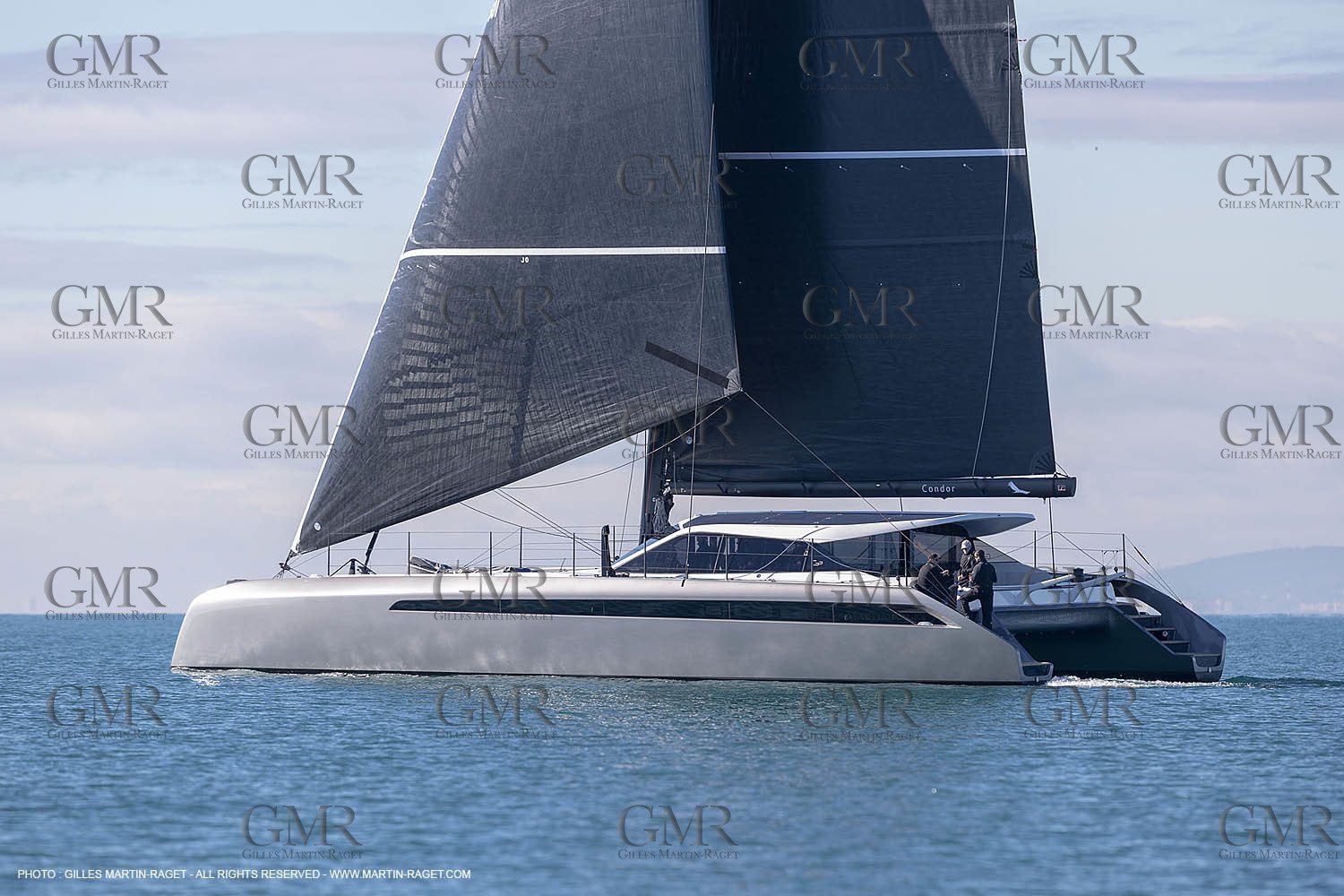 05 02 2019, La Grande Motte (FRA,34), Gunboat 68 sail testing  2