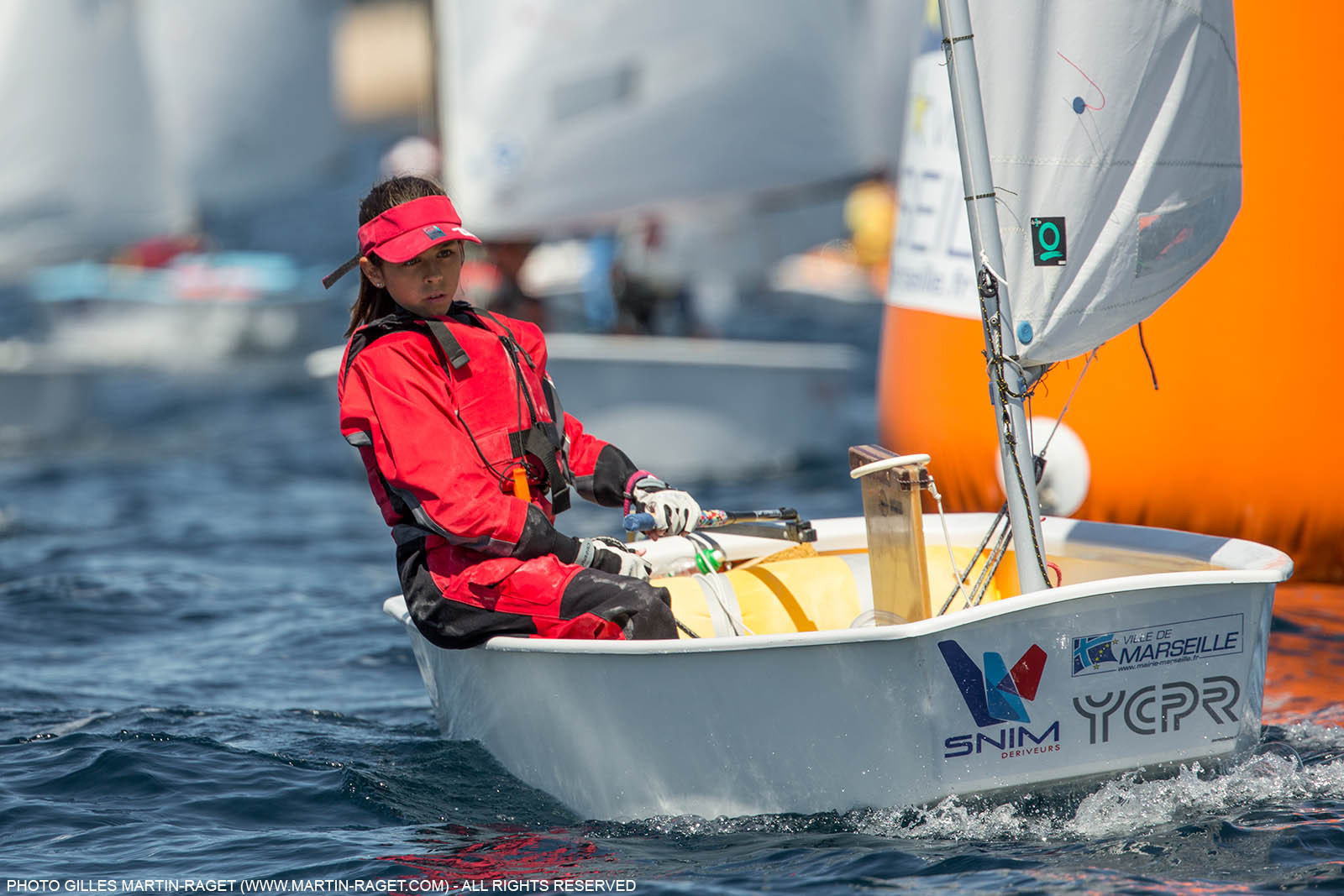 14 04 2016, Marseille (FRA,13), SNIM Dériveurs, Coupe Internationale de Printemps Optimist, Day 4