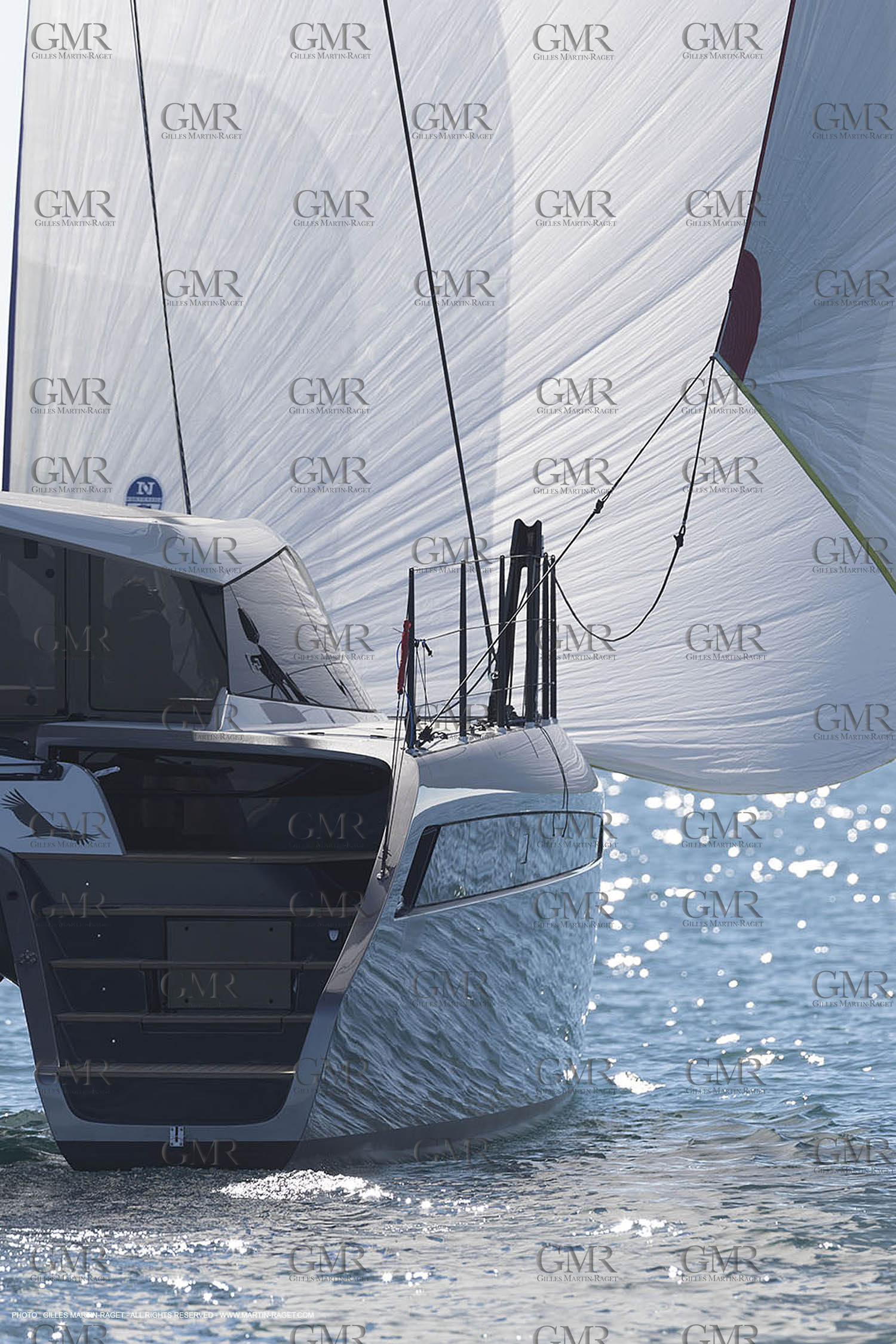 05 02 2019, La Grande Motte (FRA,34), Gunboat 68 sail testing  2