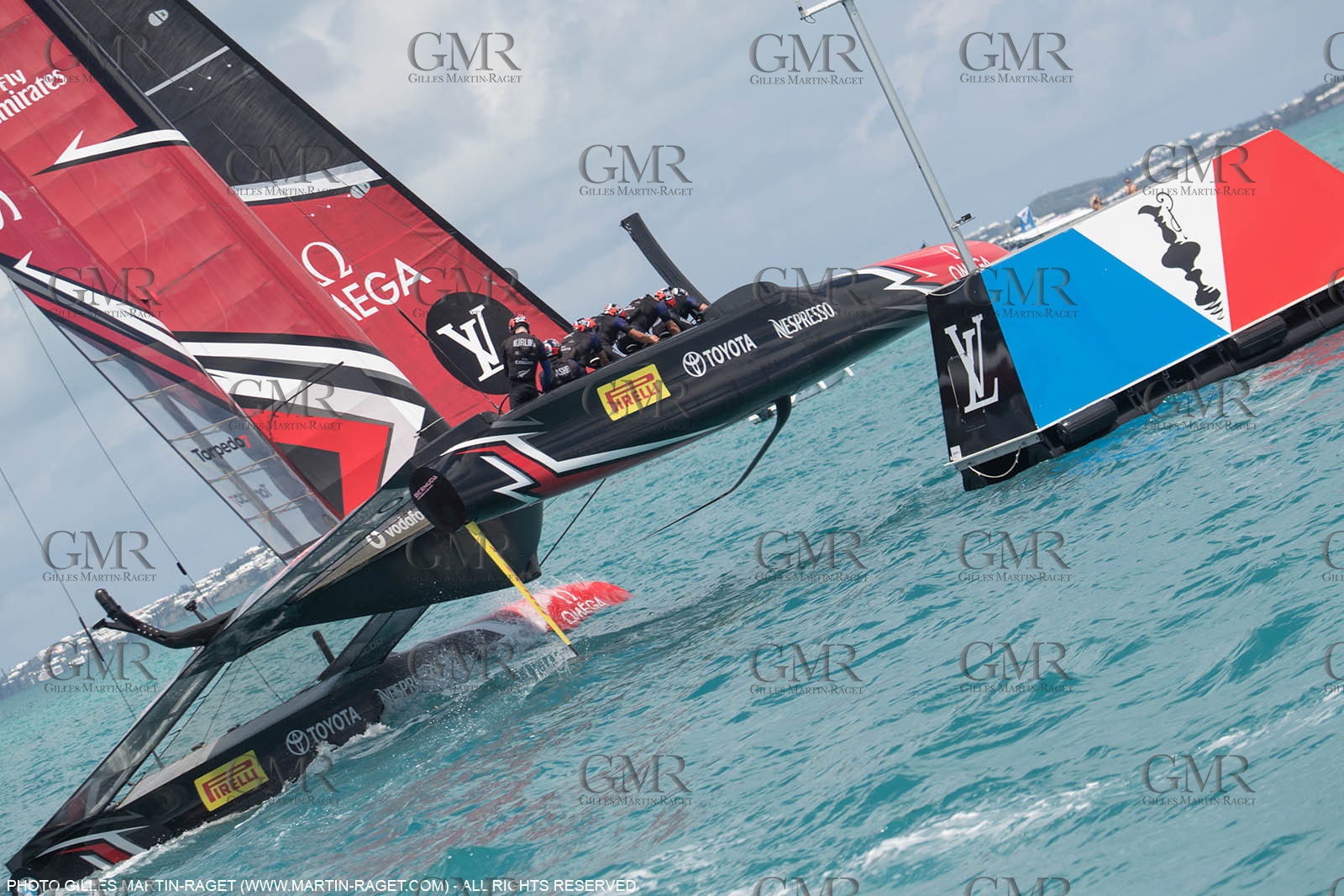 17 06 2017 - Bermuda (BDA) - 35th America's Cup 2017 - 35th America's Cup Match Presented by Louis Vuitton, Race day 1