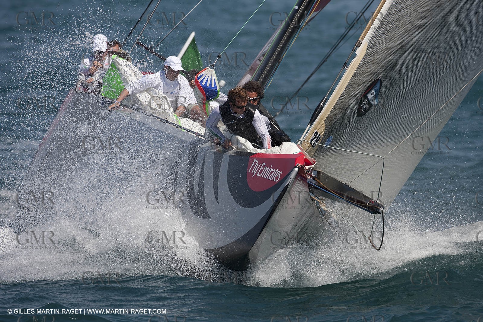 05 02 2009 - Auckland (NZL) -  Louis Vuitton Pacific Series -  Racing Day 4 - Round Robin 2