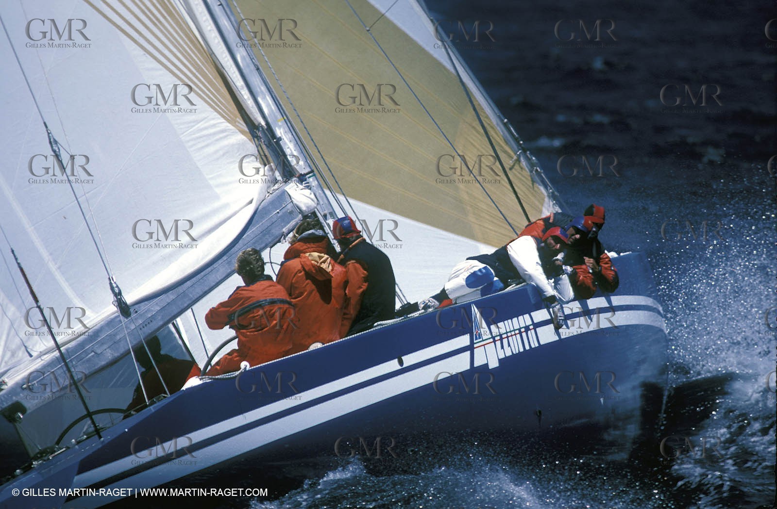 Azzurra, America's Cup, Fremantle 1987