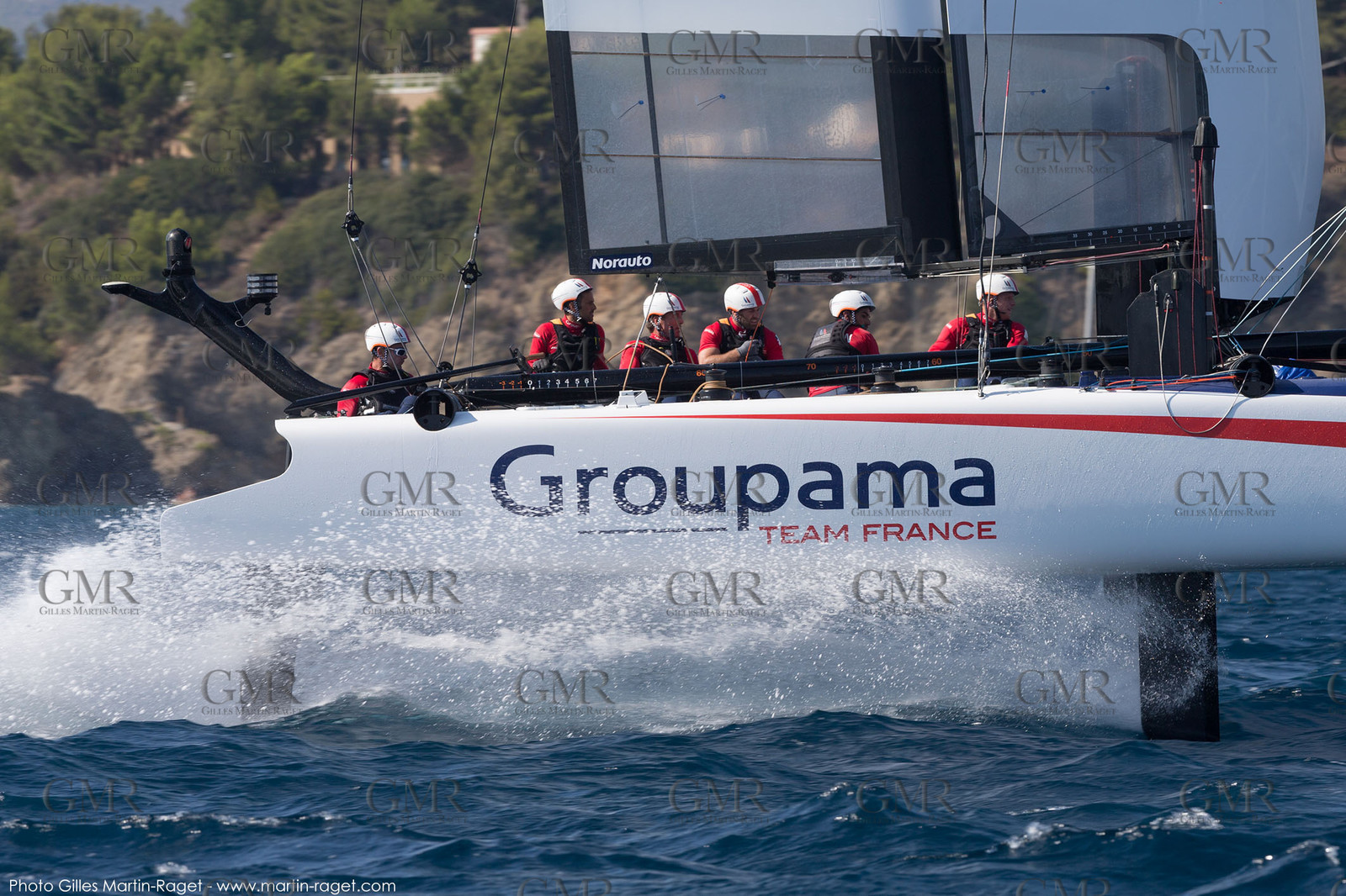 08 09 2016, Toulon (FRA, 83), Louis Vuitton America's Cup Series Toulon, open training