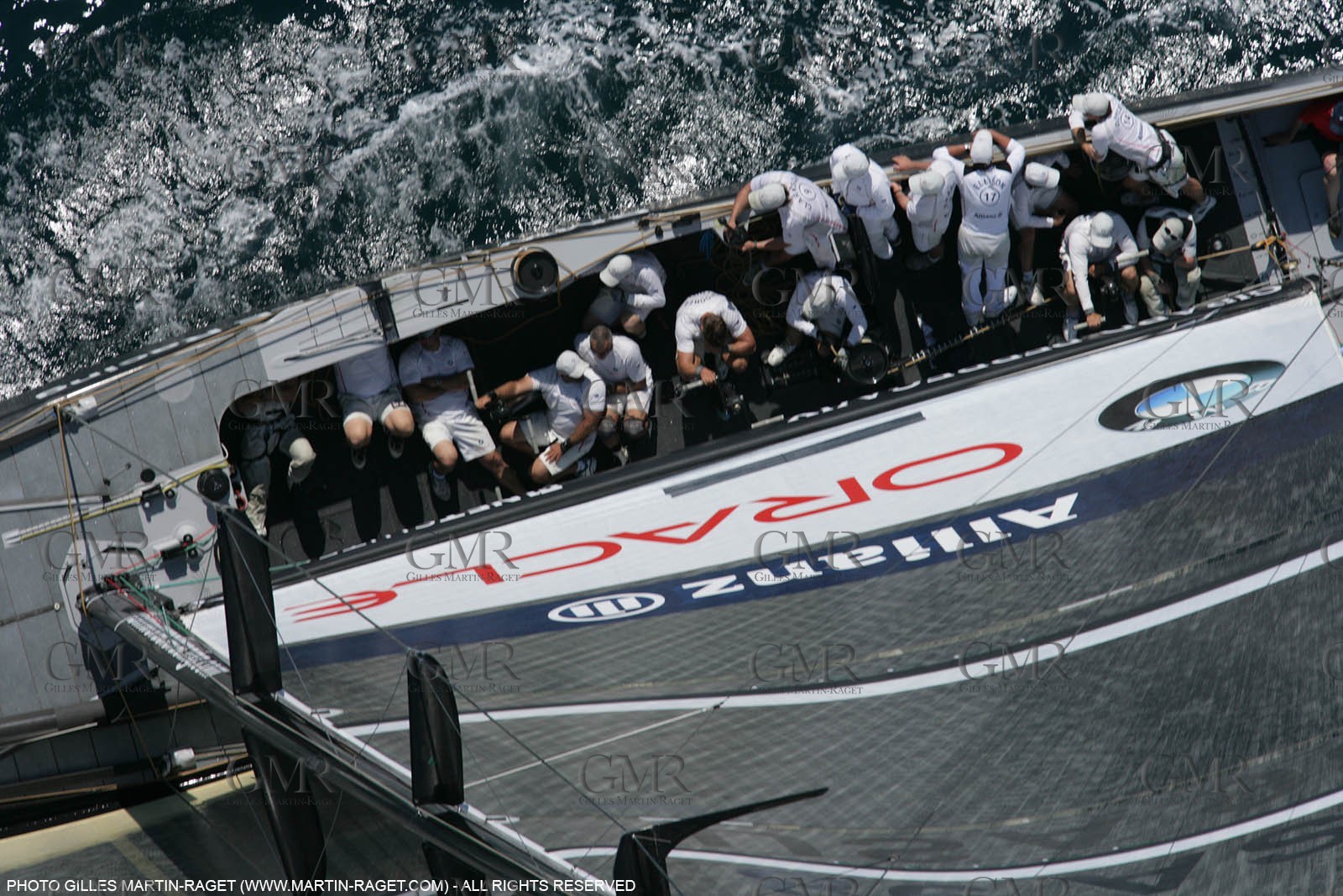 09 05 2007-Valencia (Spain)- 32nd America's Cup - Louis Vuitton Cup - RR2 - Day 11 - BMW ORACLE Racing