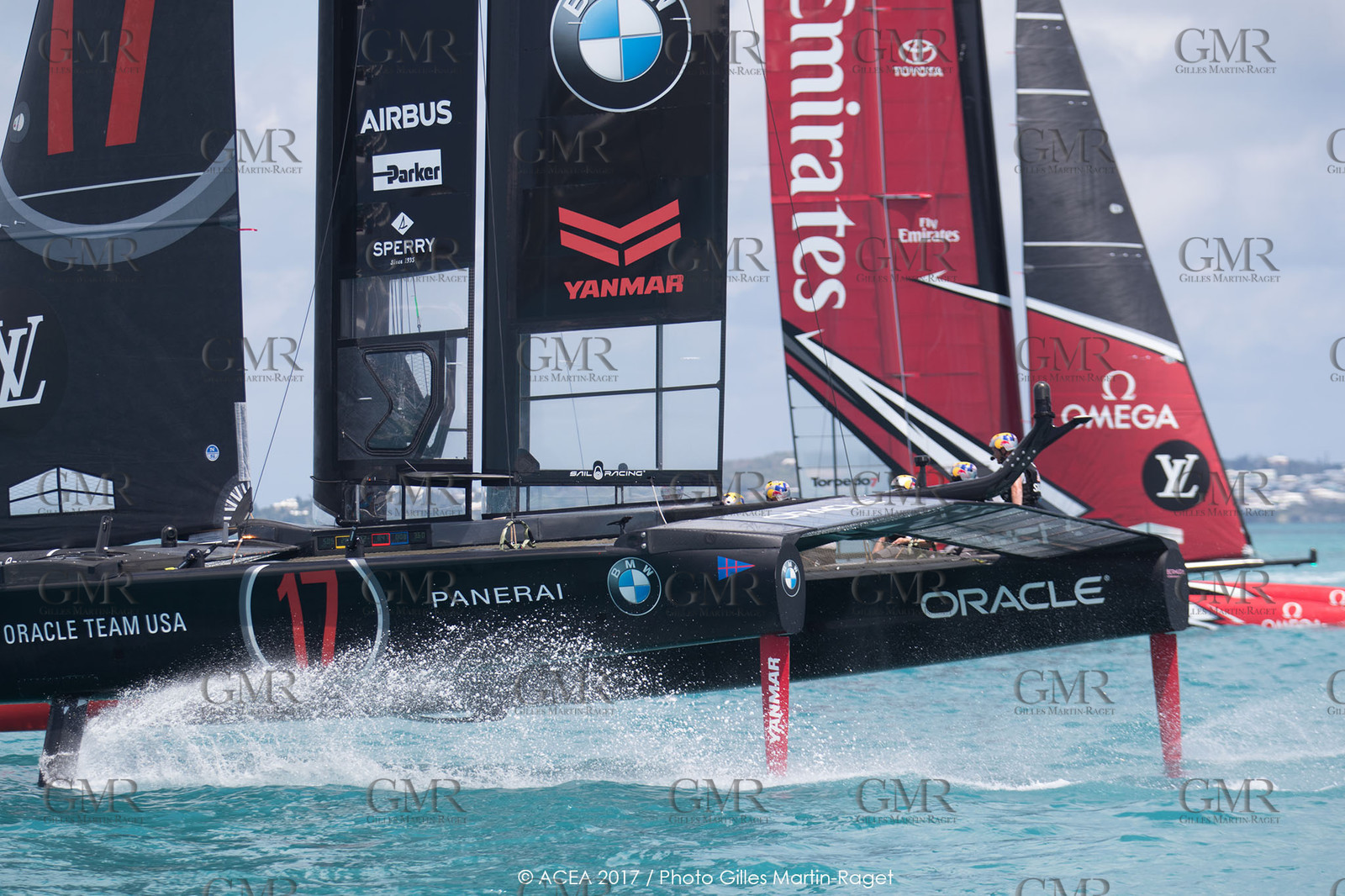 17 06 2017 - Bermuda (BDA) - 35th America's Cup 2017 - 35th America's Cup Match Presented by Louis Vuitton, Race day 1