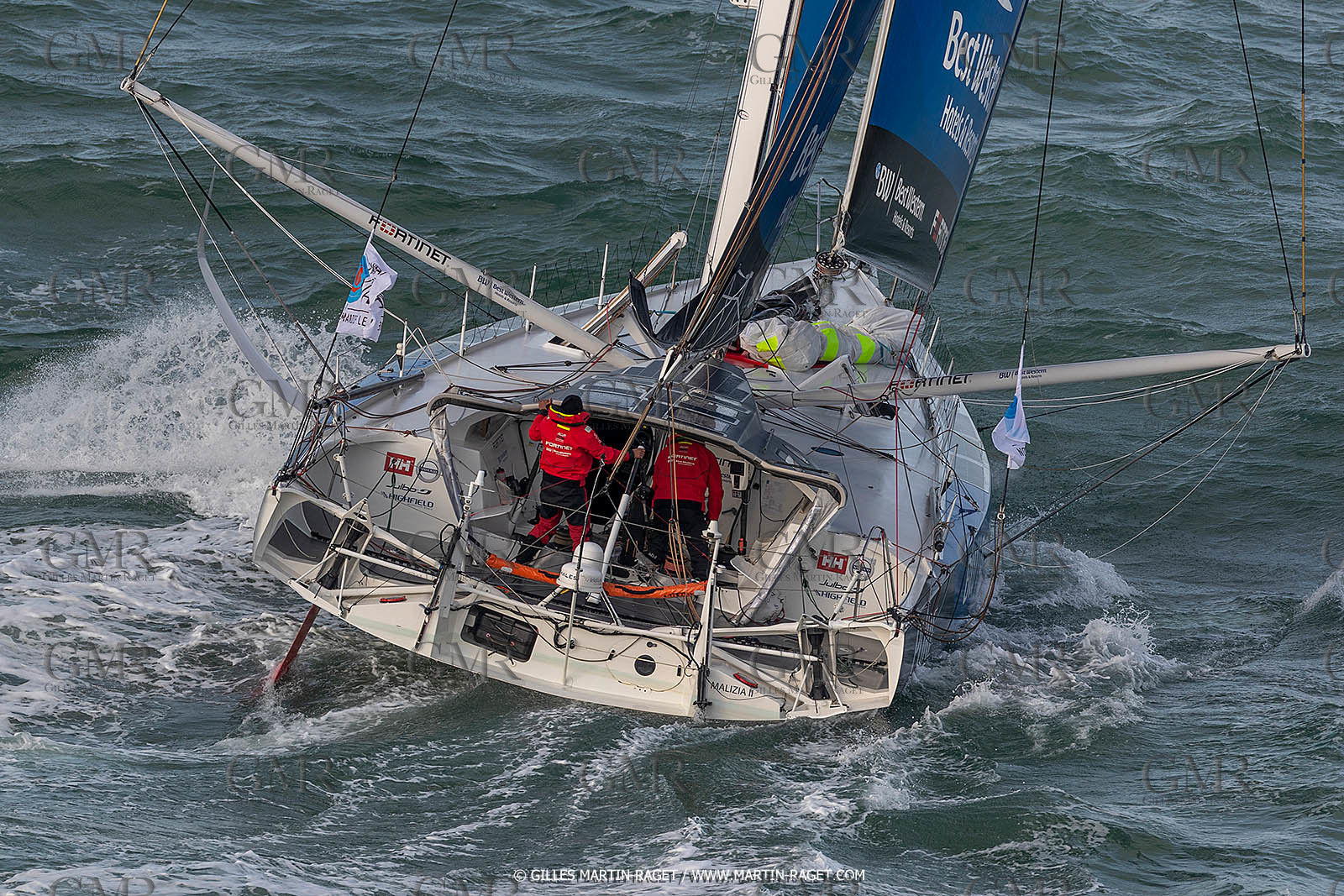 07 11 2021, Le Havre (FRA), Départ Transat Jacques Vabre 2021