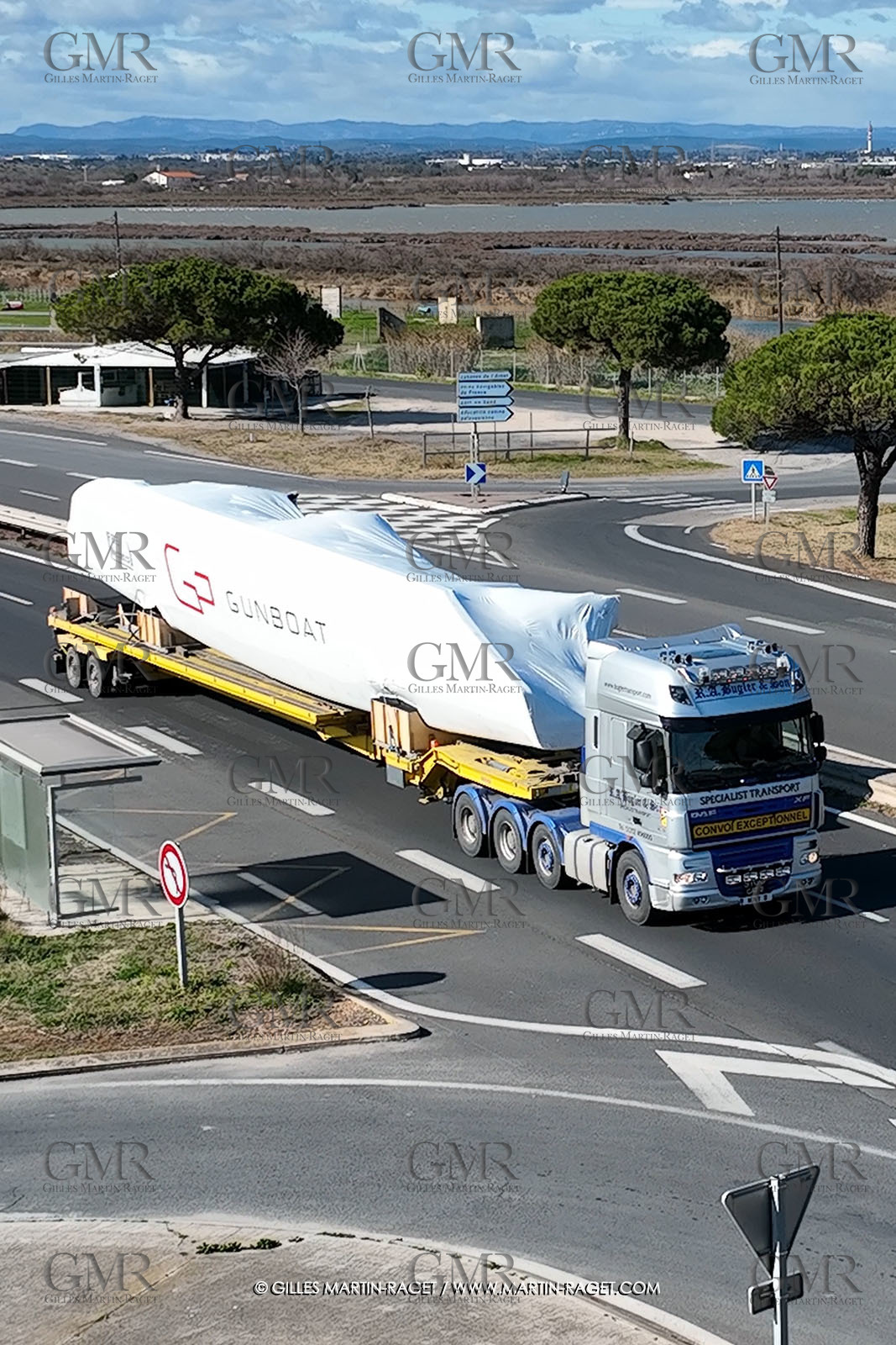 15 02 2022, La Grande Motte (FRA), Gunboat 80  1 hulls delivery