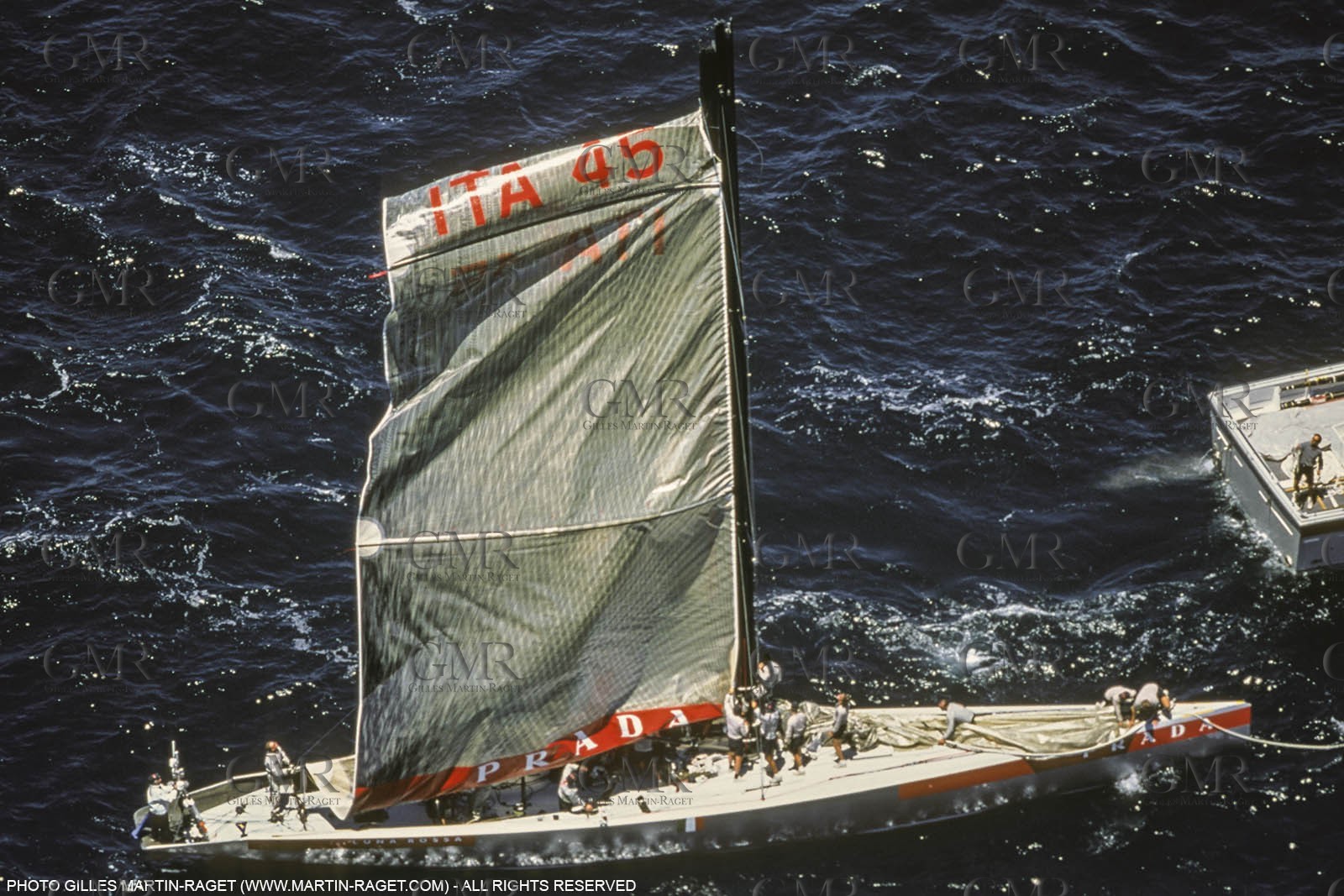 Yacht racing, 30th America's Cup 2000, Auckland (NZL), Luna Rossa