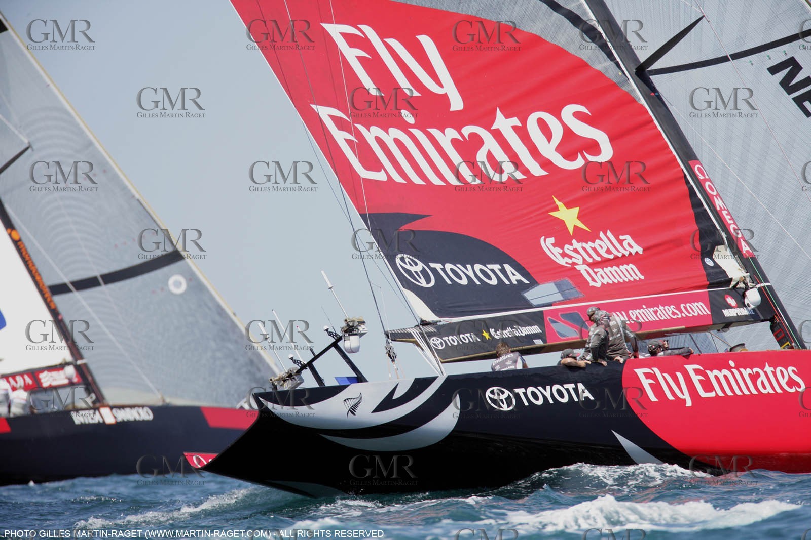 03 06 2007-Valencia (Spain)- 32nd America's Cup - Louis Vuitton Cup Final - Day3